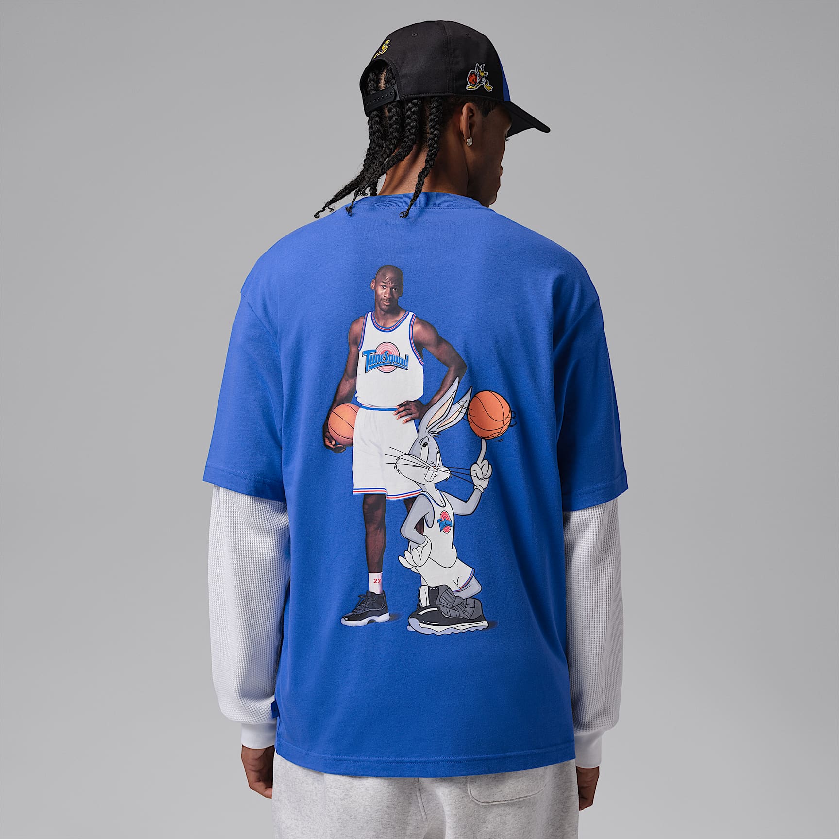 Jordan Brooklyn Space Jam Men's Crew-Neck T-Shirt