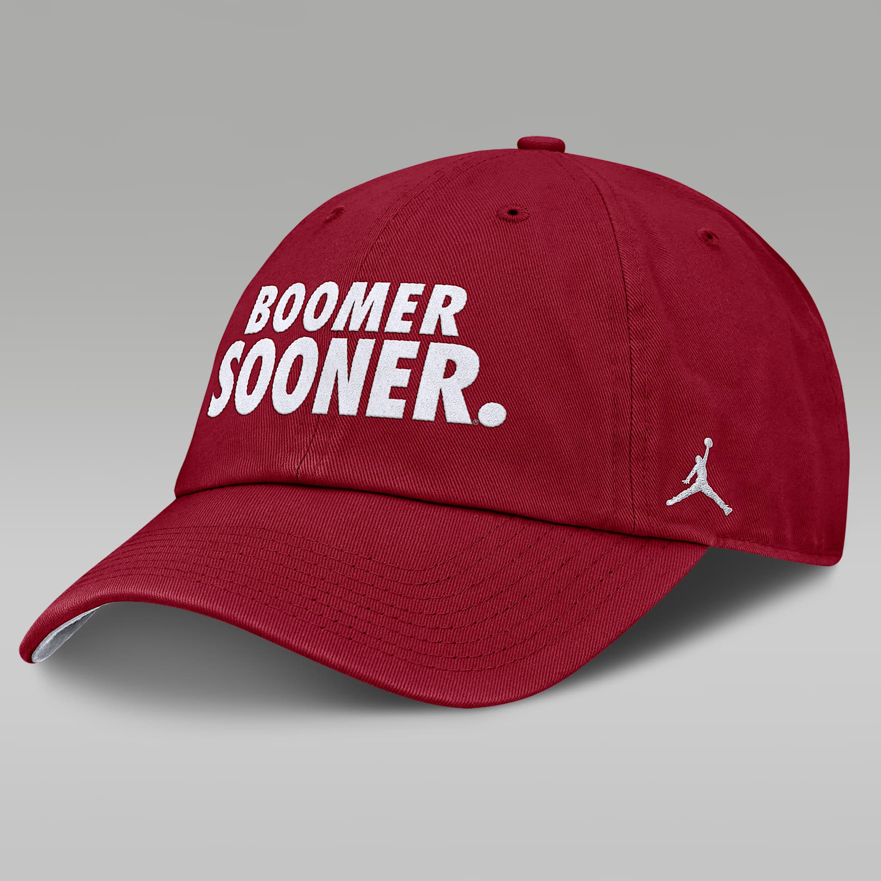 Oklahoma Primetime Chant Club Men's Jordan Brand College Adjustable Hat