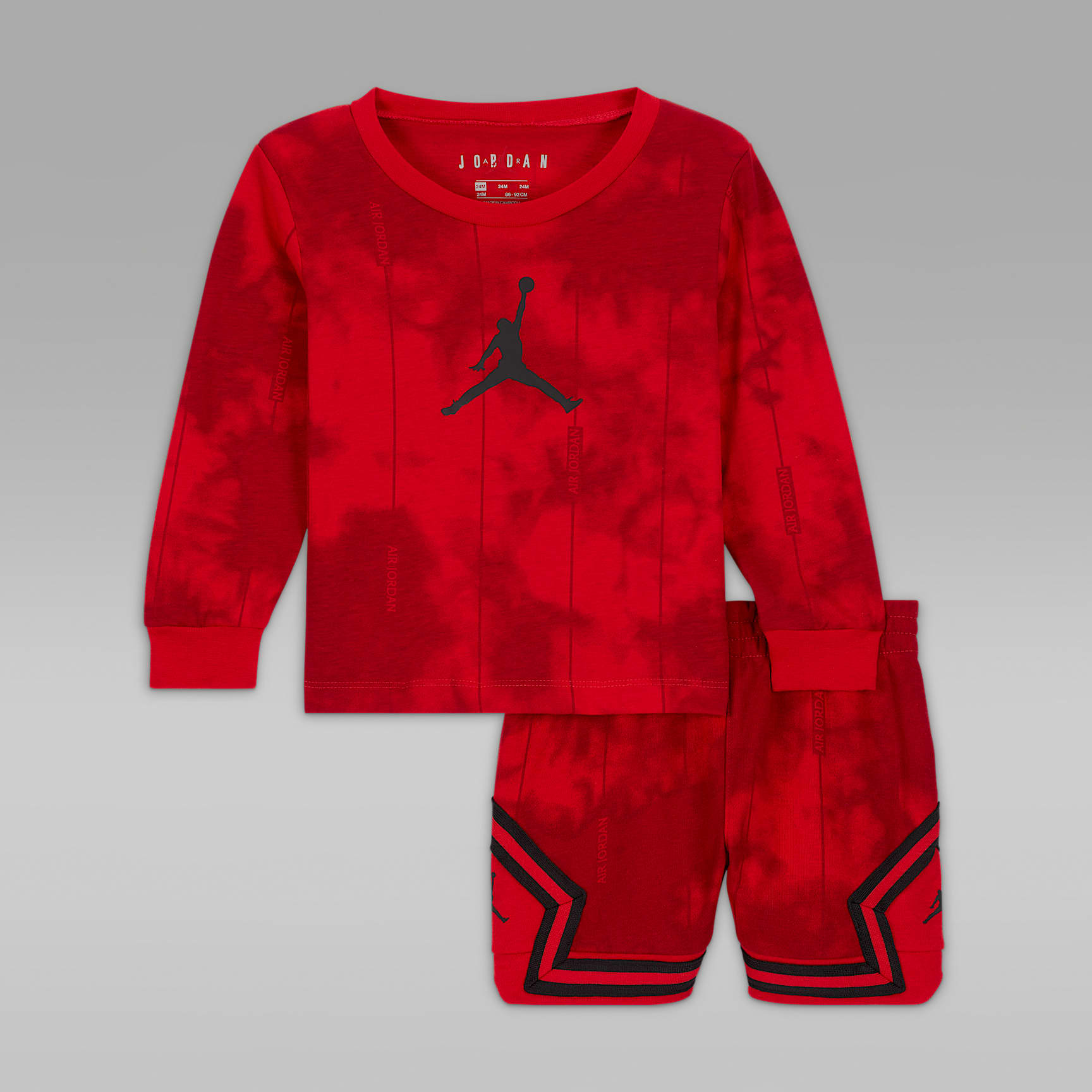 Jordan Baby (12-24M) Crew and Shorts Set