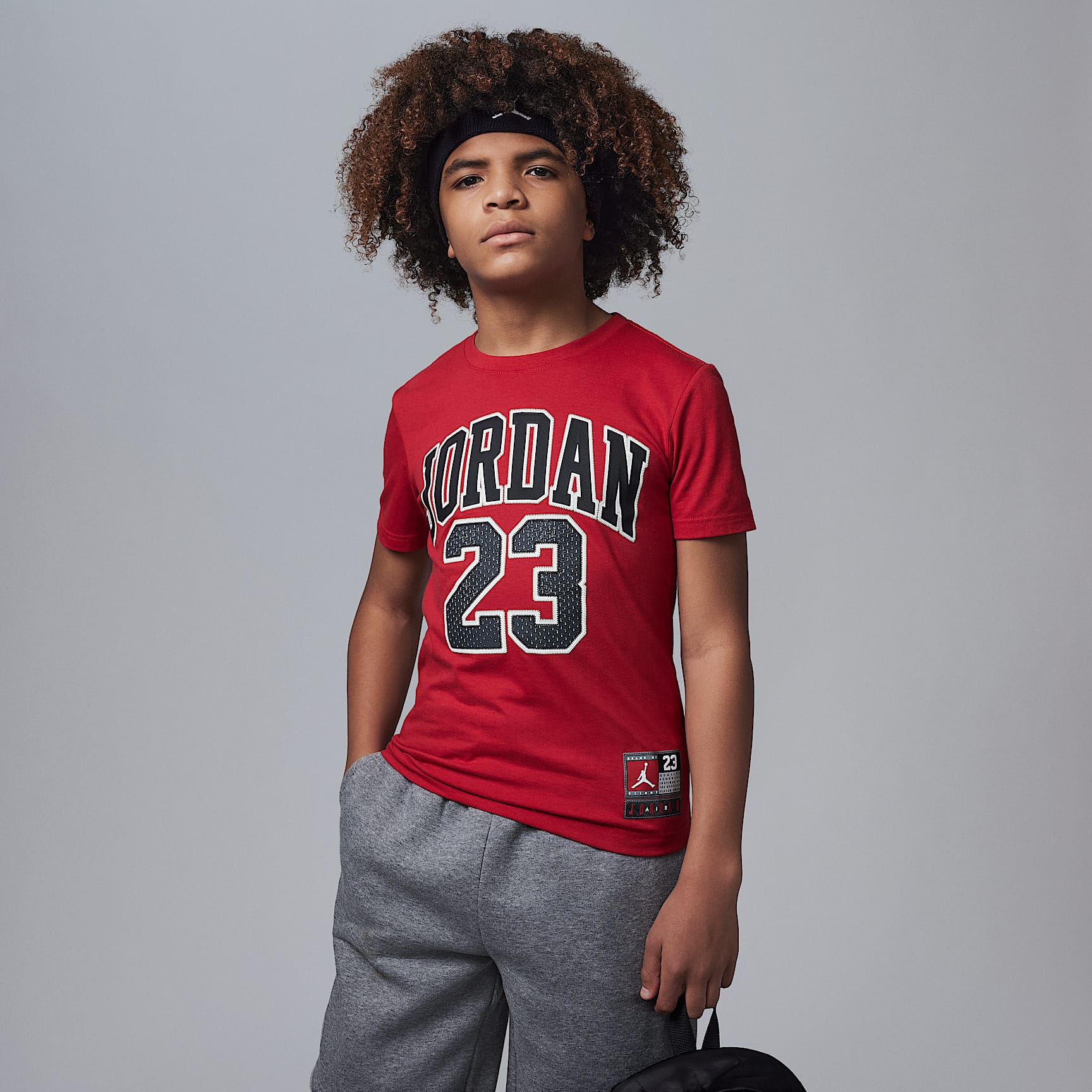 Playera para niño talla grande Jordan