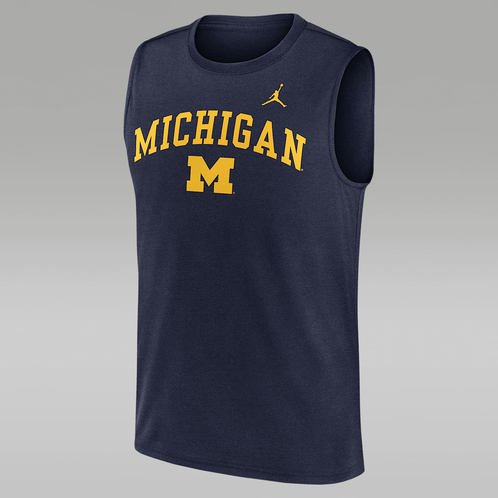 Michigan Primetime Arch Legend Men's Nike Dri-FIT College Muscle Tank Top