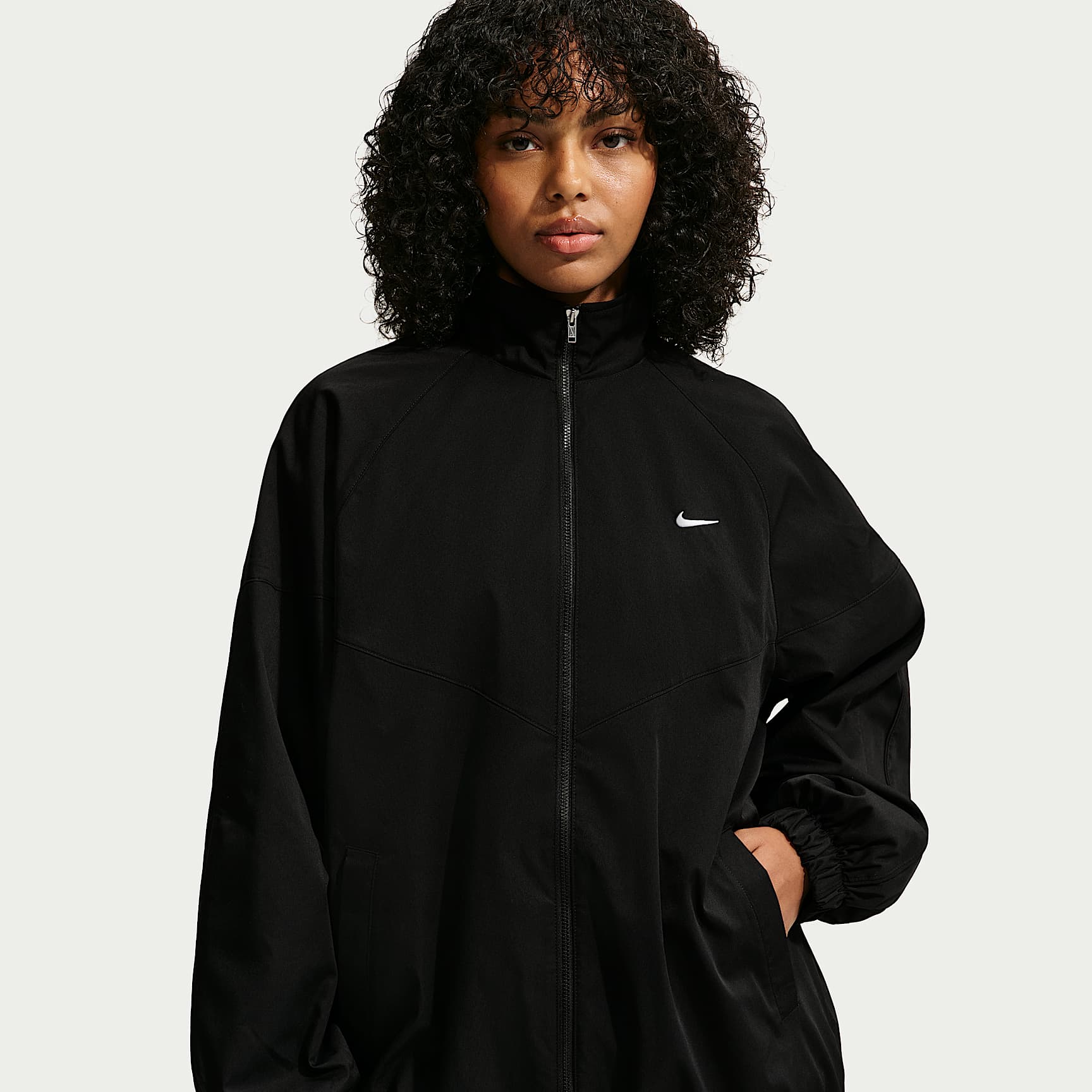 Chamarra deportiva oversized para mujer Nike Sportswear