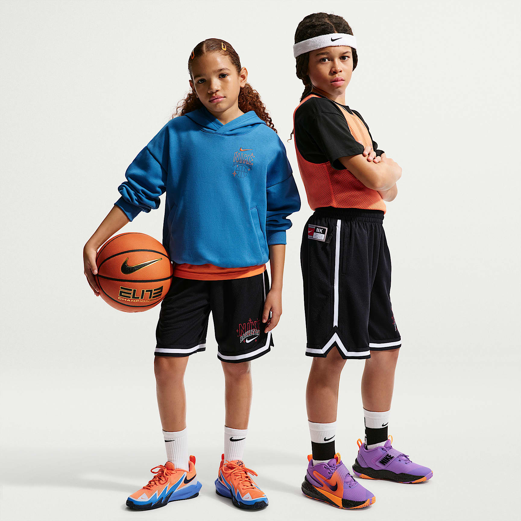 Shorts de básquetbol Dri-FIT para niño talla grande Nike DNA
