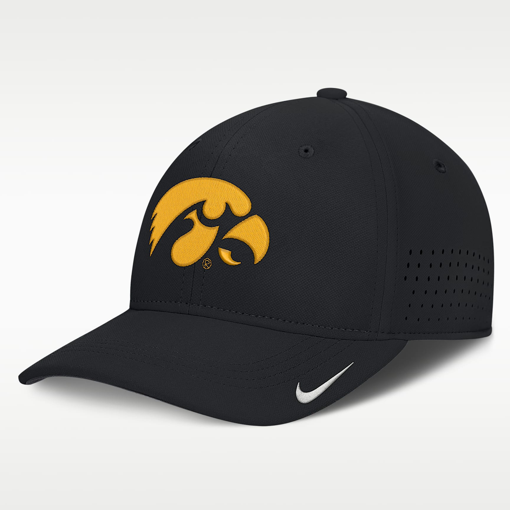 Iowa Sideline Practice Men's Nike Dri-FIT College Hat