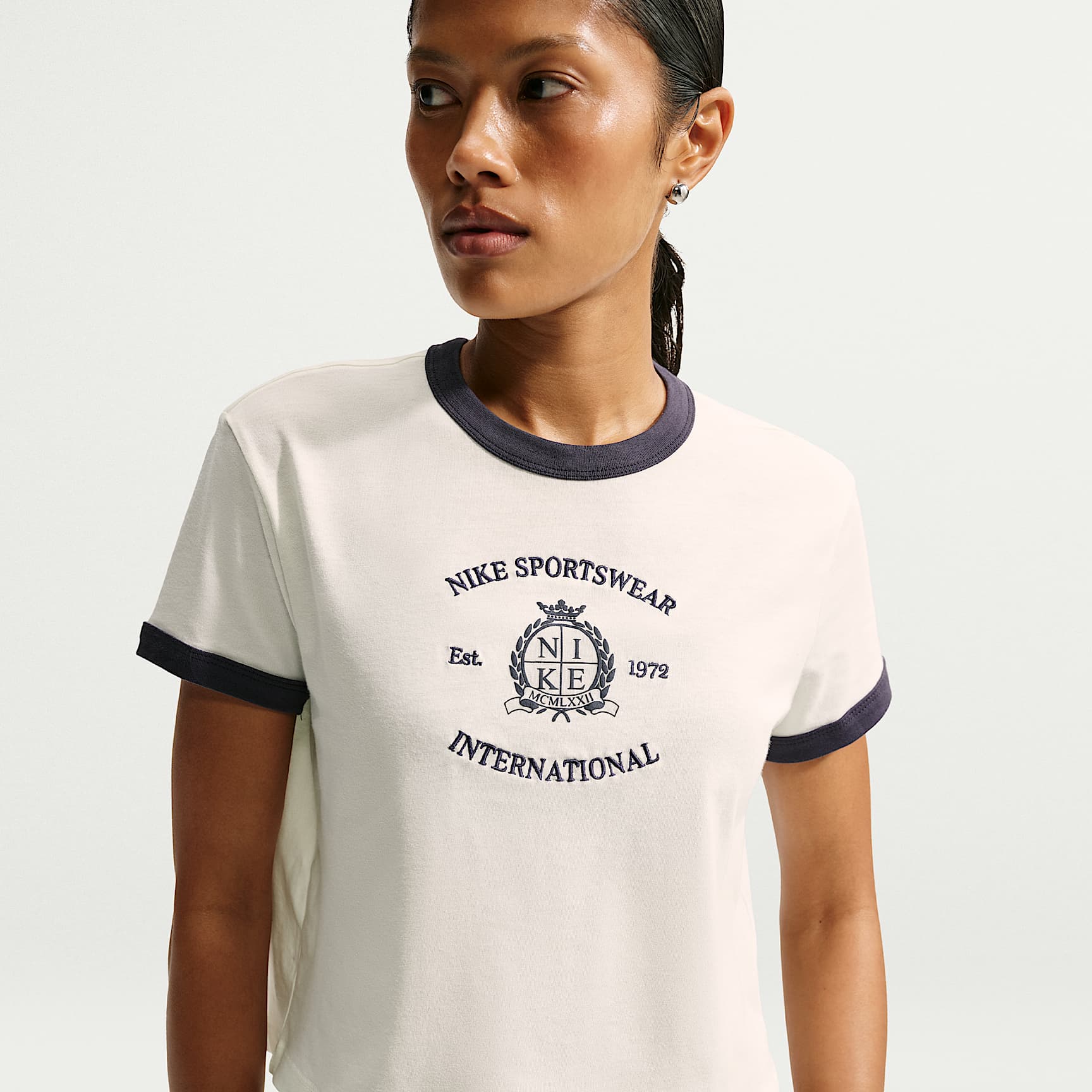 Nike Sportswear Ringer T-skjorte til dame
