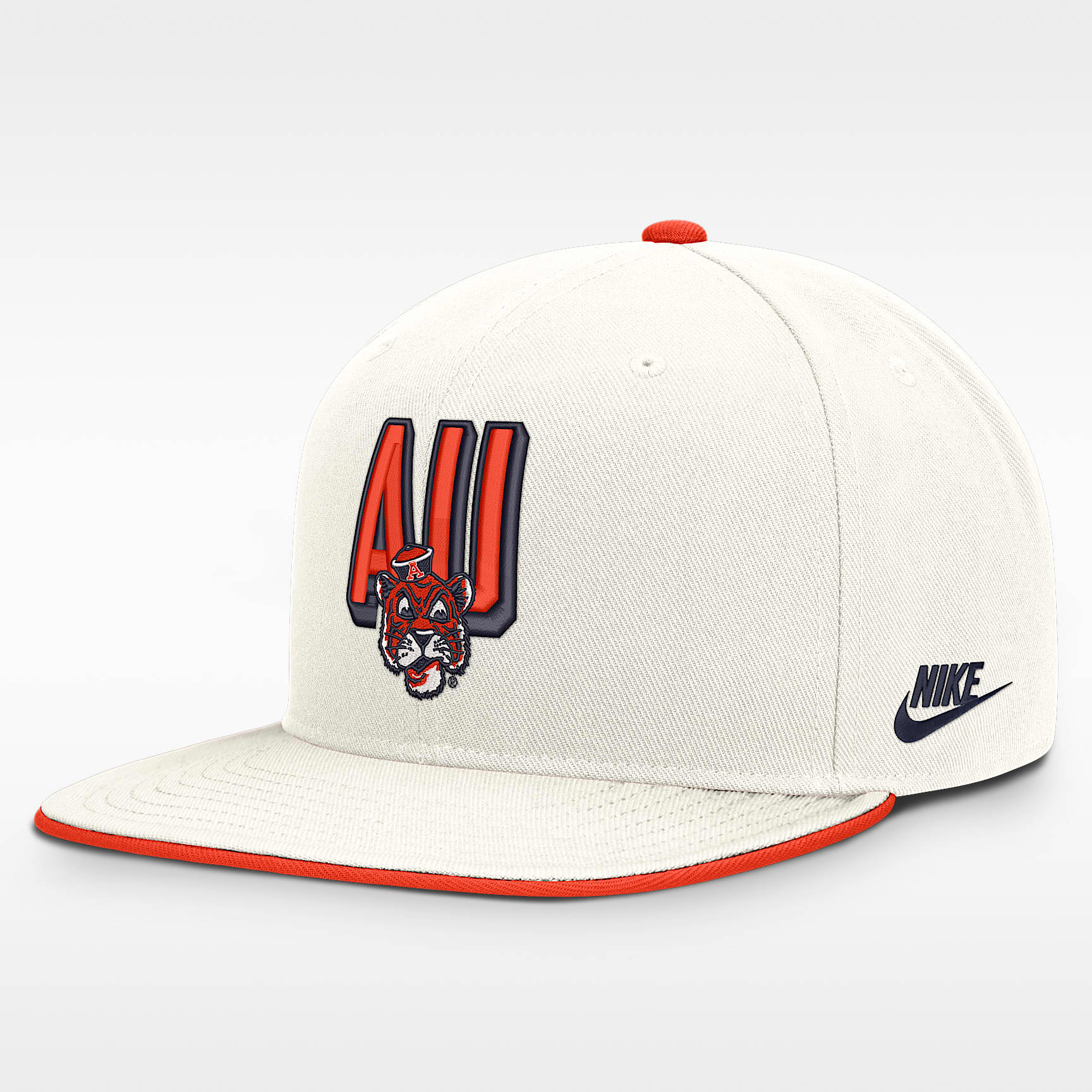 Auburn Legacy Letter & Mascot Pro Men's Nike Dri-FIT College Adjustable Hat