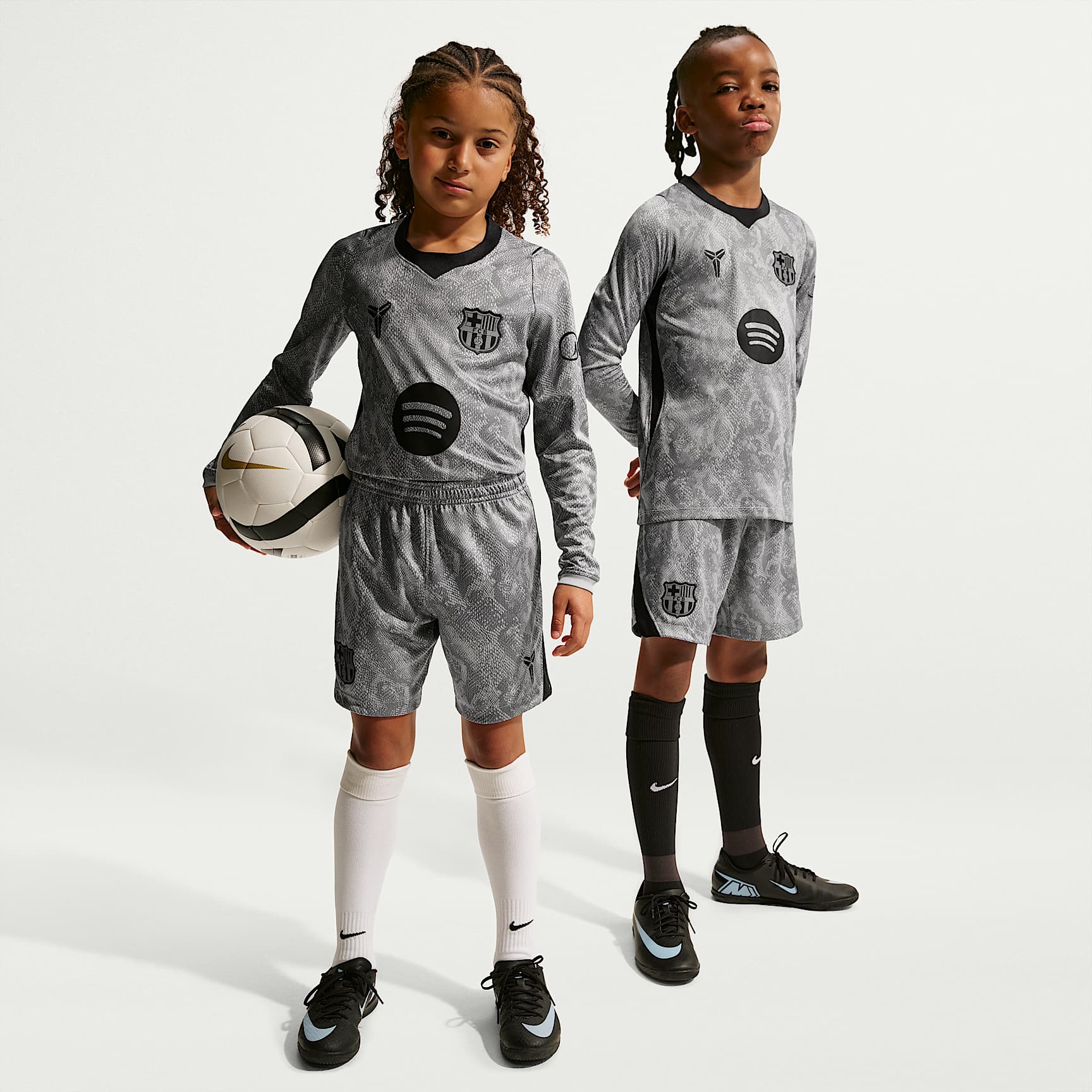 Short de foot Replica Kobe Dri-FIT FC Barcelona 2026/27 Stadium Extérieur Gardien de but pour pré-ado