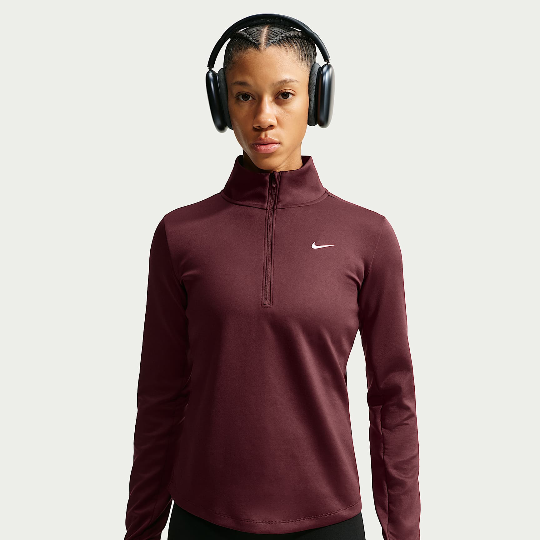 Nike One Women's Therma-FIT 1/2-Zip Mid Layer