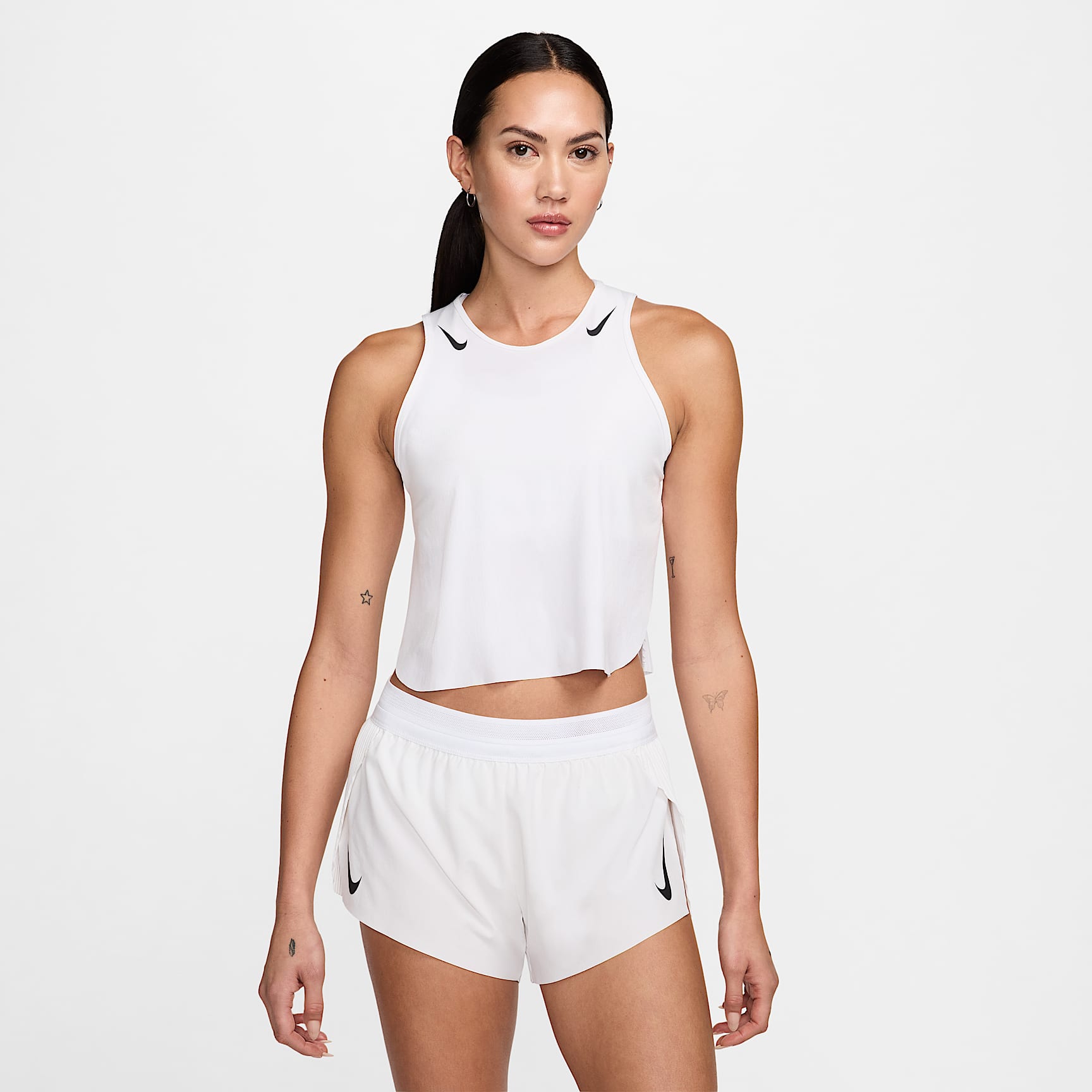 Nike AeroSwift Dri-FIT ADV korte hardlooptanktop voor dames