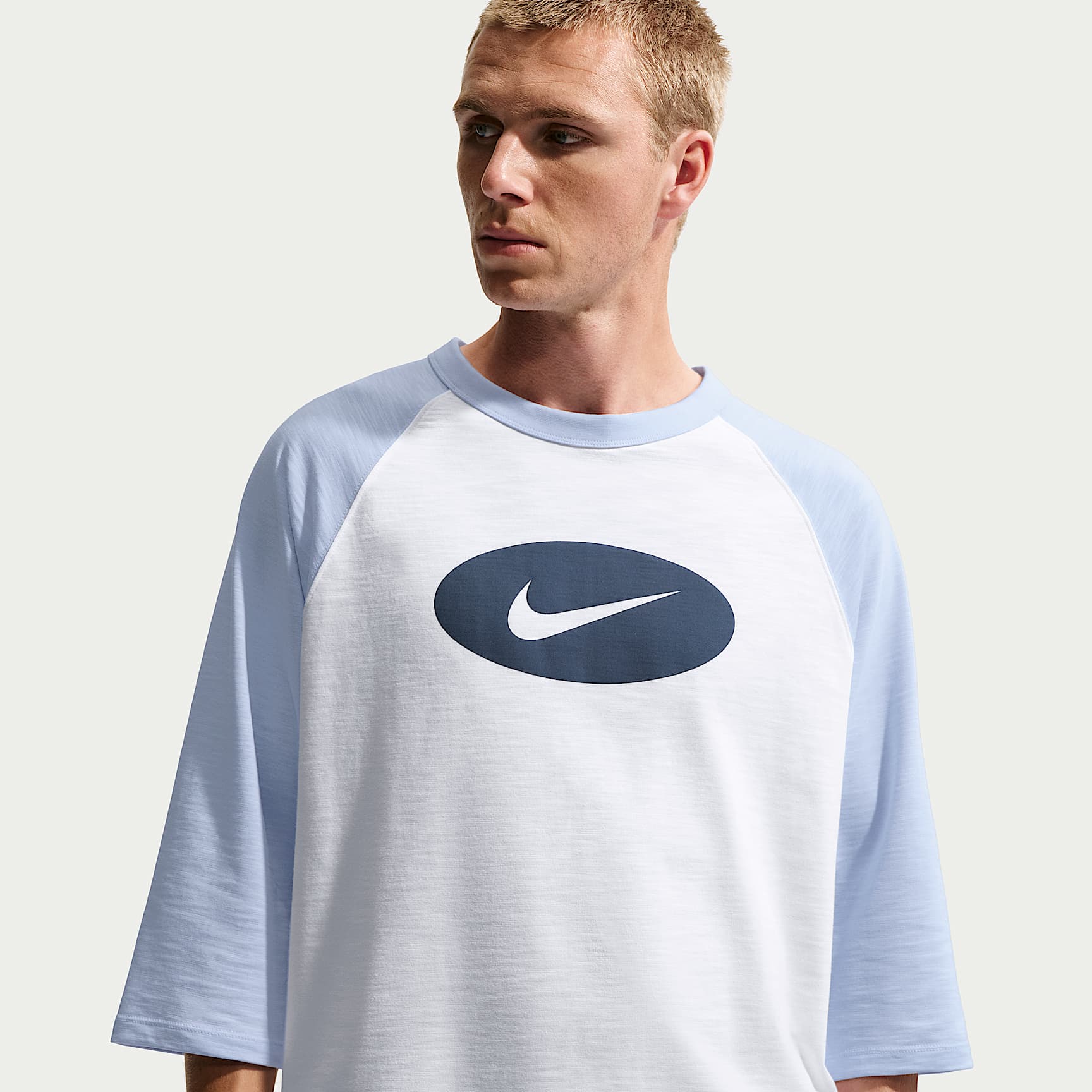 Nike Club Men's 3/4-Sleeve Raglan Top