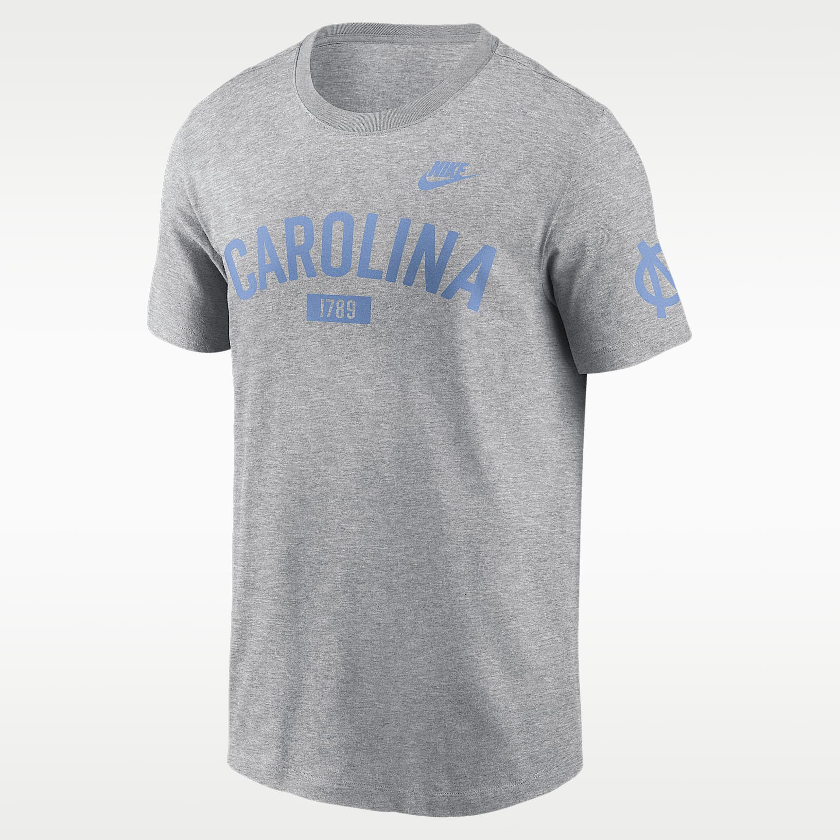 North Carolina Legacy Arch 2-Hit Men's Nike College T-Shirt