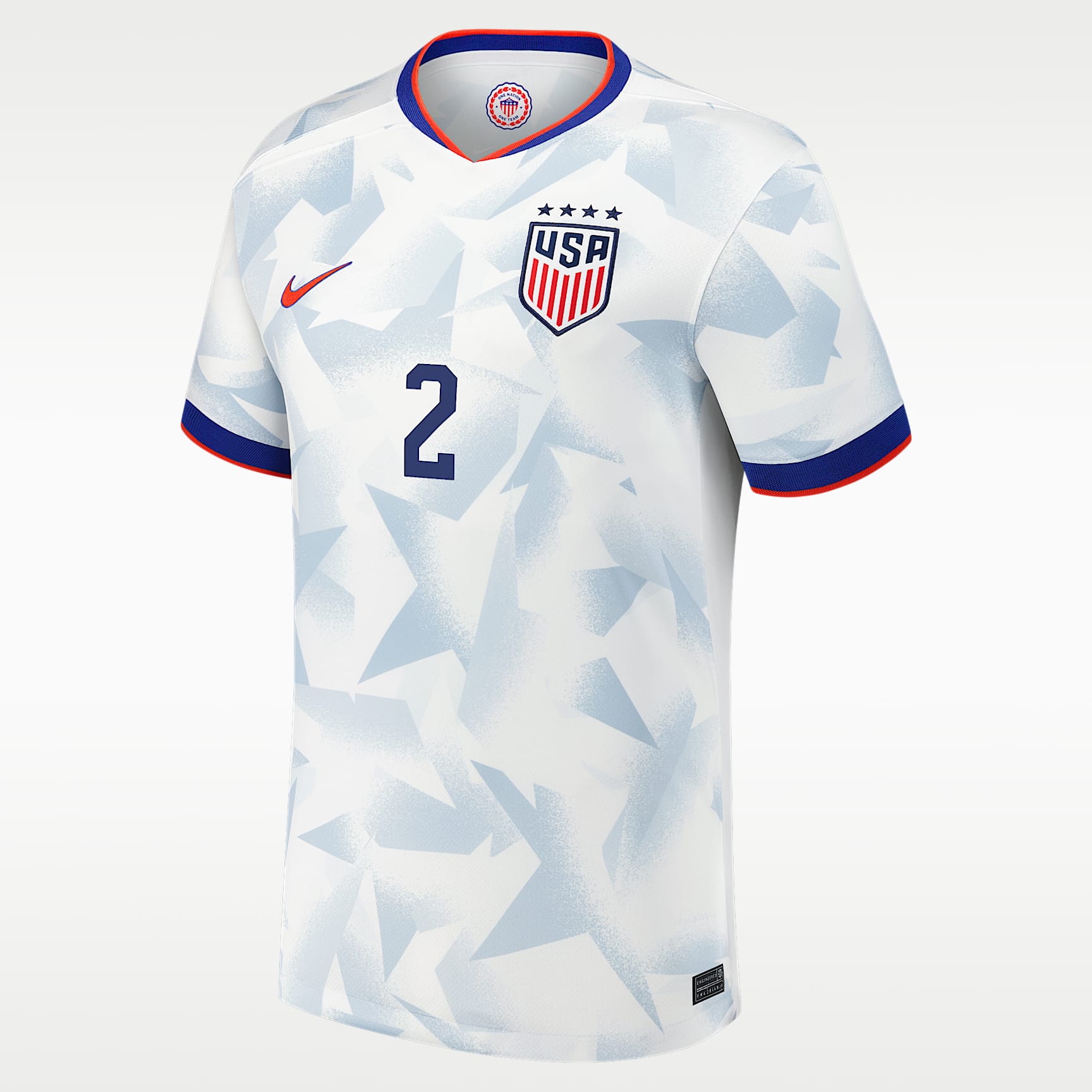 Trinity Rodman USWNT 2025 Stadium Home Men's Nike Dri-FIT Soccer Jersey