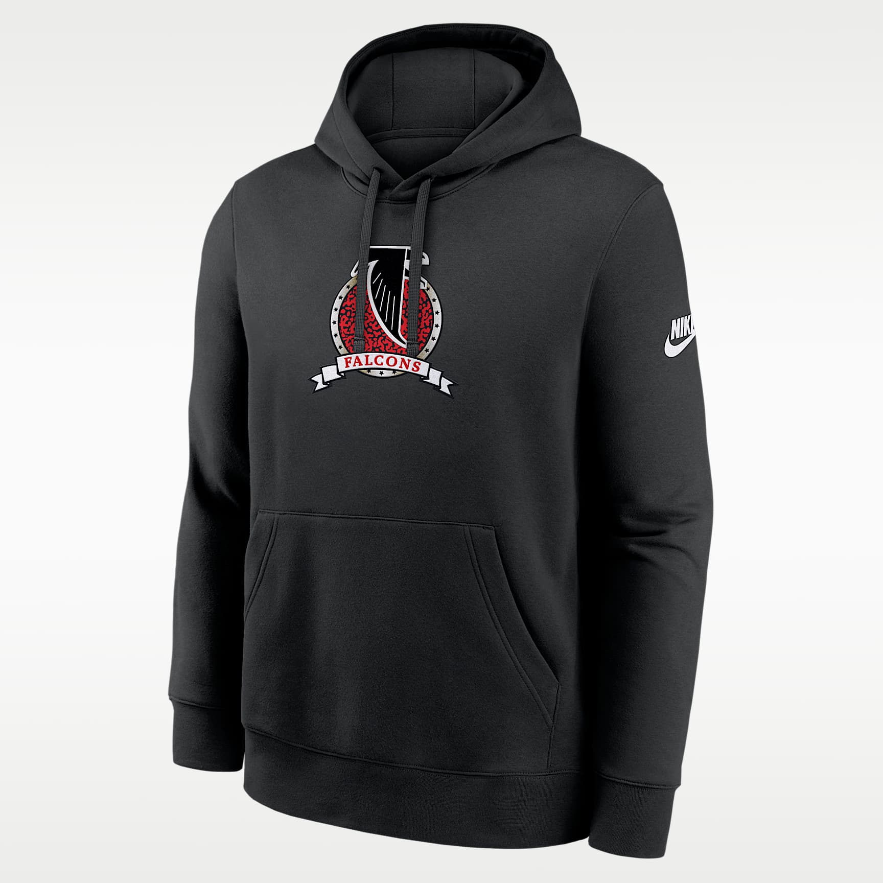 Sudadera con gorro sin cierre Nike de la NFL para hombre Atlanta Falcons Rewind Club