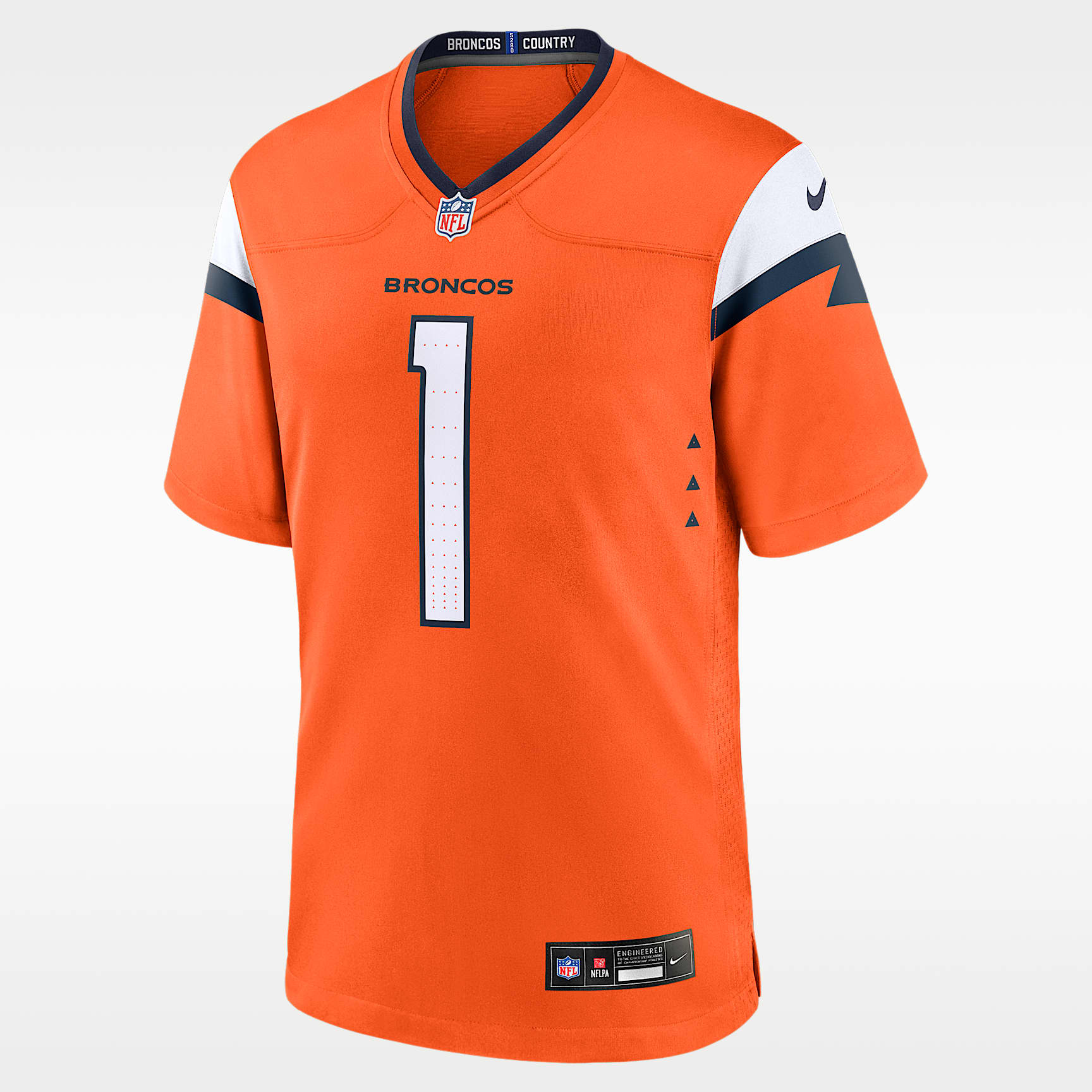 Bo Nix Denver Broncos Nike NFL Game American Football-Trikot (Herren)