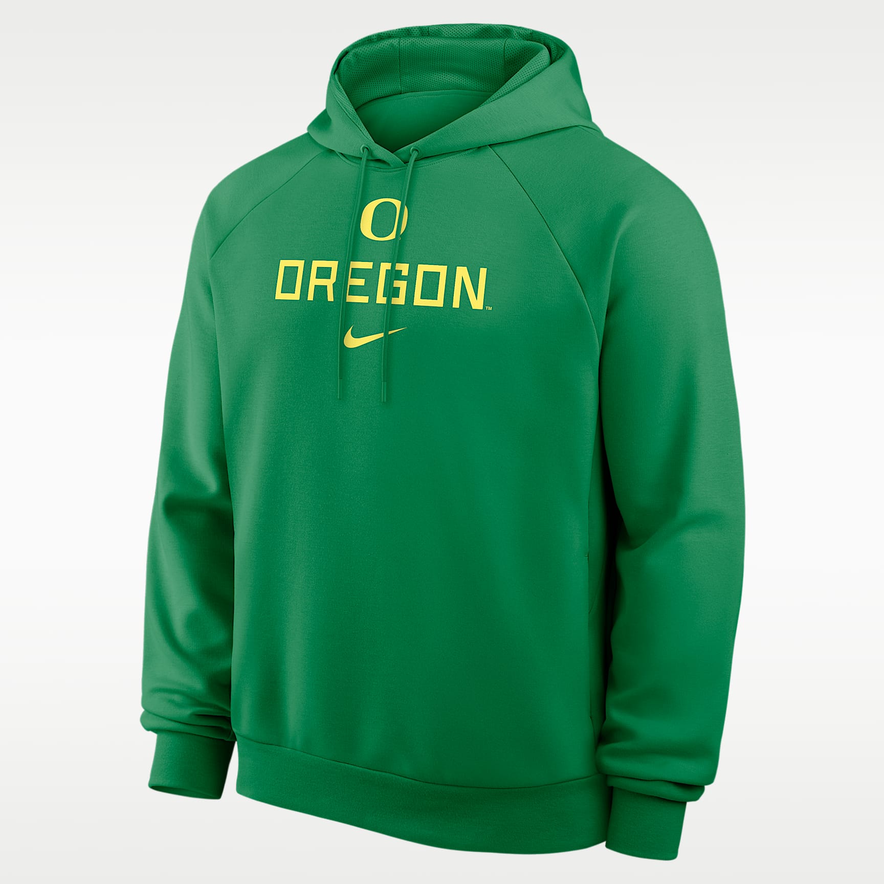 Sudadera con gorro sin cierre universitaria Nike Dri-FIT para hombre Oregon Premium Performance