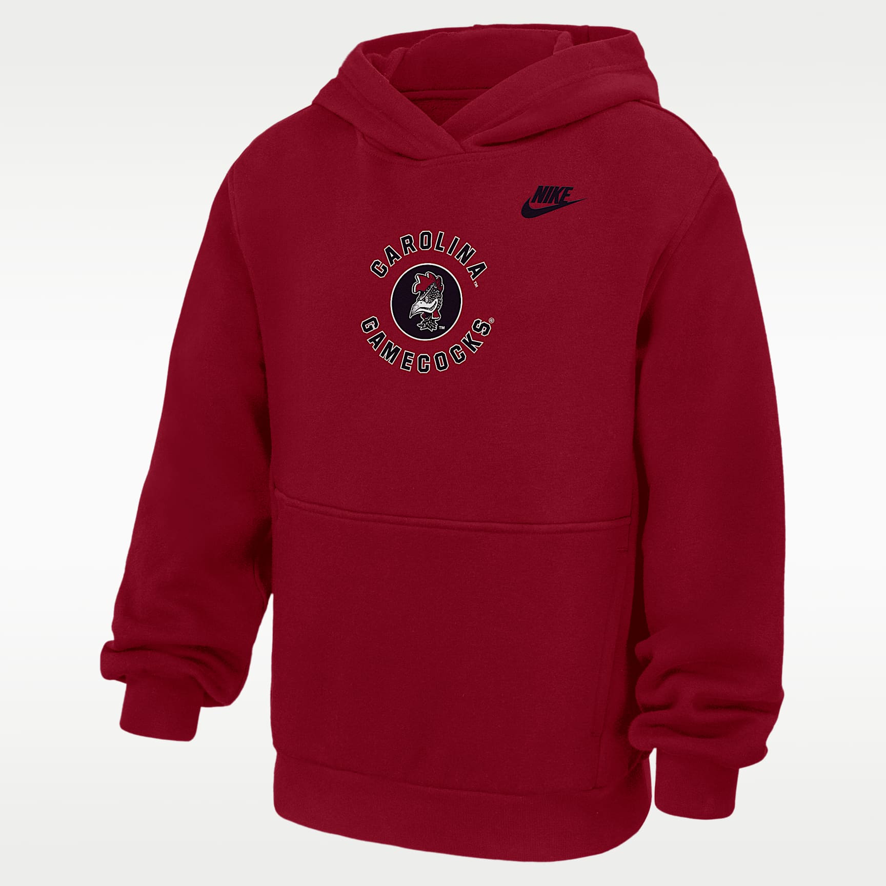 South Carolina Gamecocks Club Big Kids' Nike Pullover Fleece Hoodie