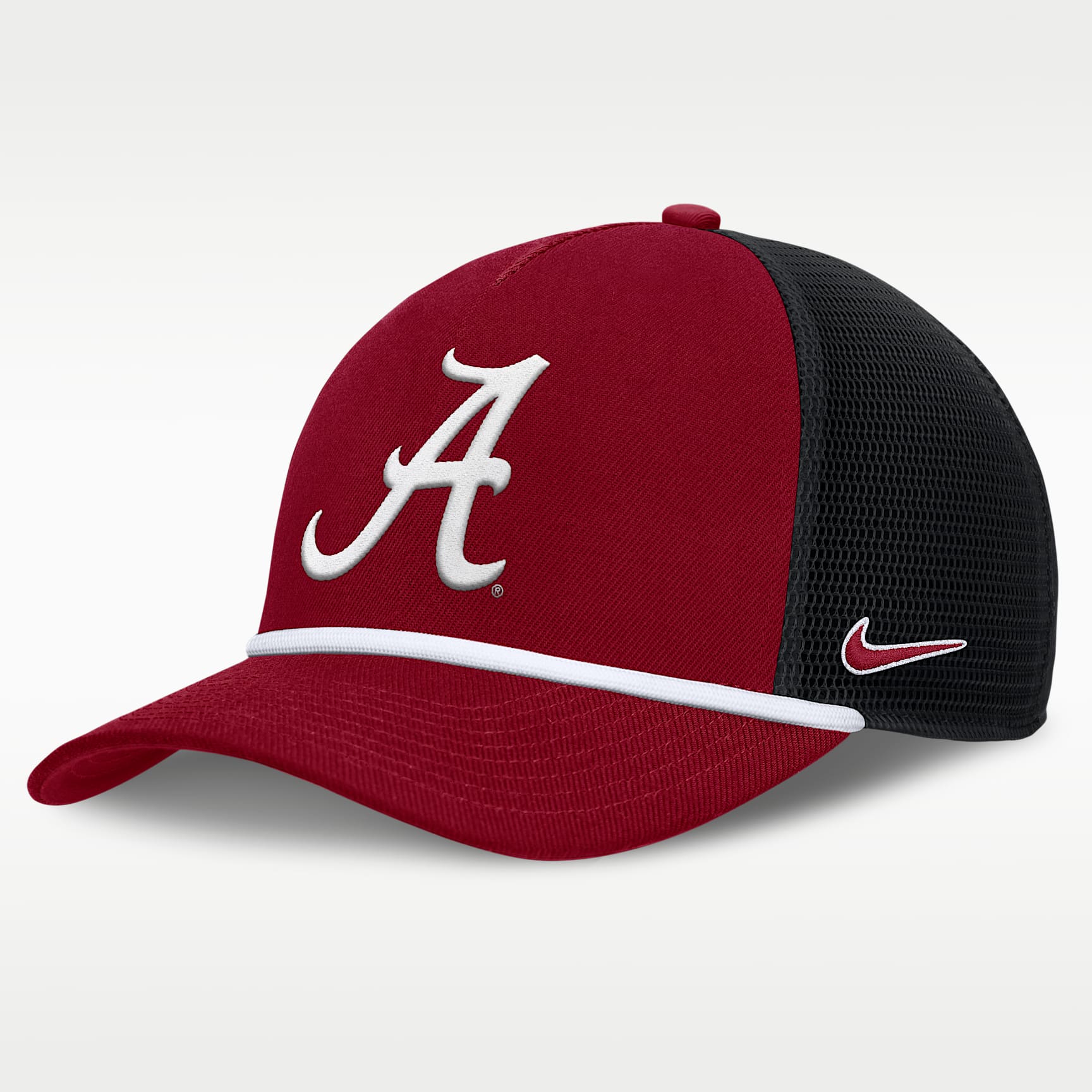 Alabama Primetime Rise Men's Nike College Trucker Adjustable Hat