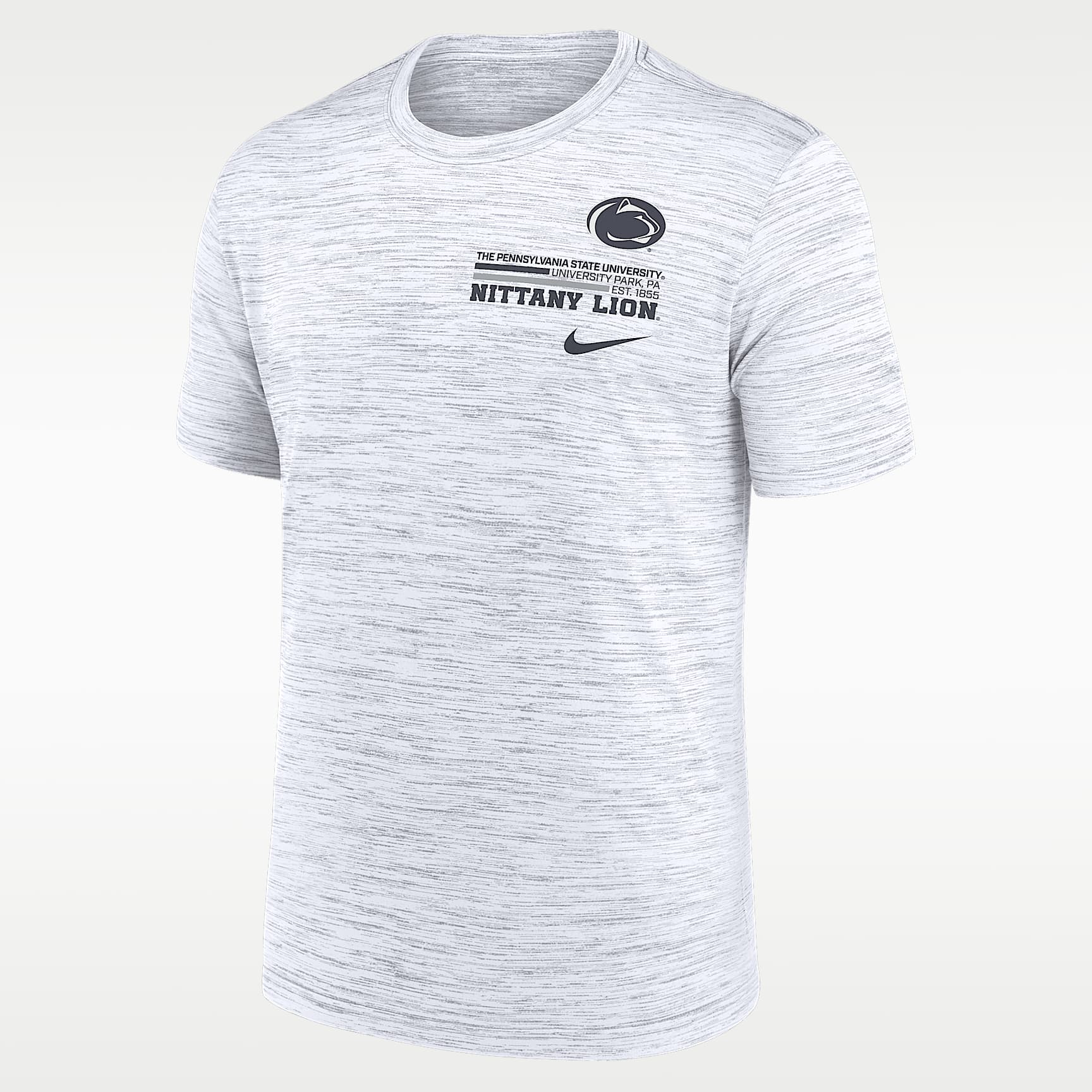 Penn State Campus Chest Stack Velocity Men's Nike Dri-FIT College T-Shirt