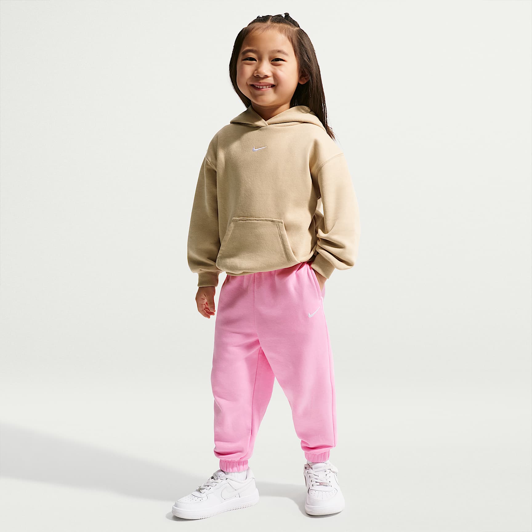 Pants holgados Studio Fleece infantil Nike Sportswear
