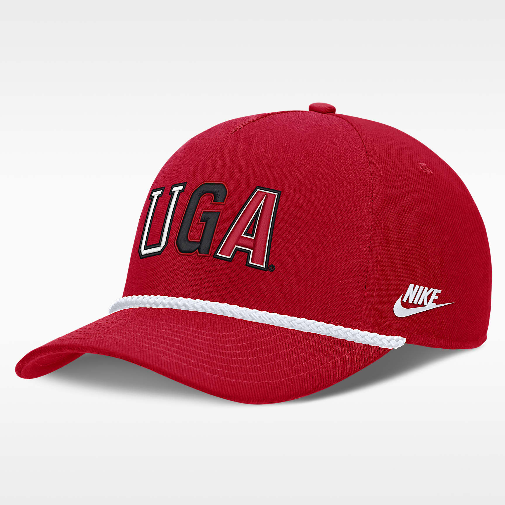 Georgia Legacy Basketball Rope Rise Men's Nike College Adjustable Hat