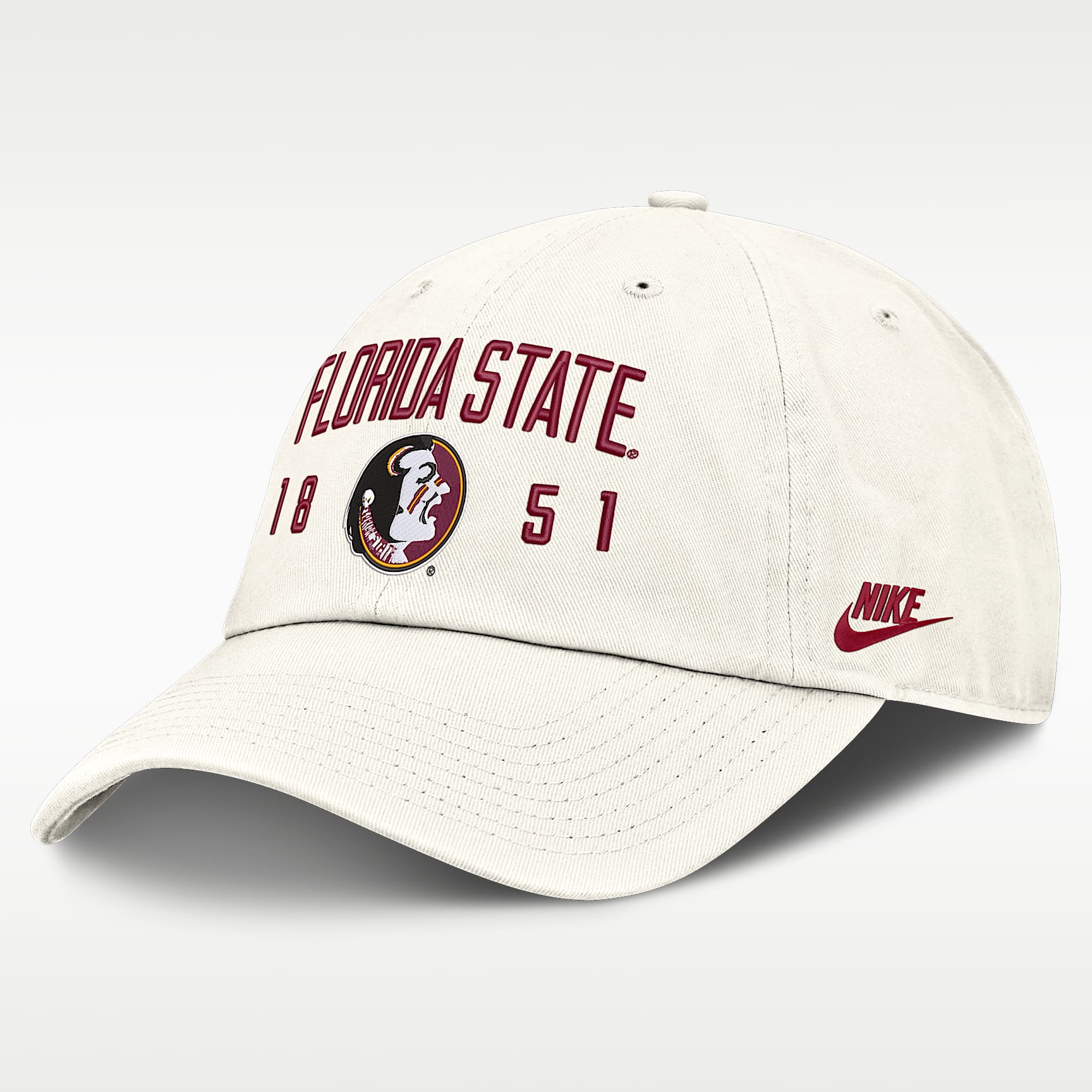 Florida State Natural Club Men's Nike College Adjustable Hat
