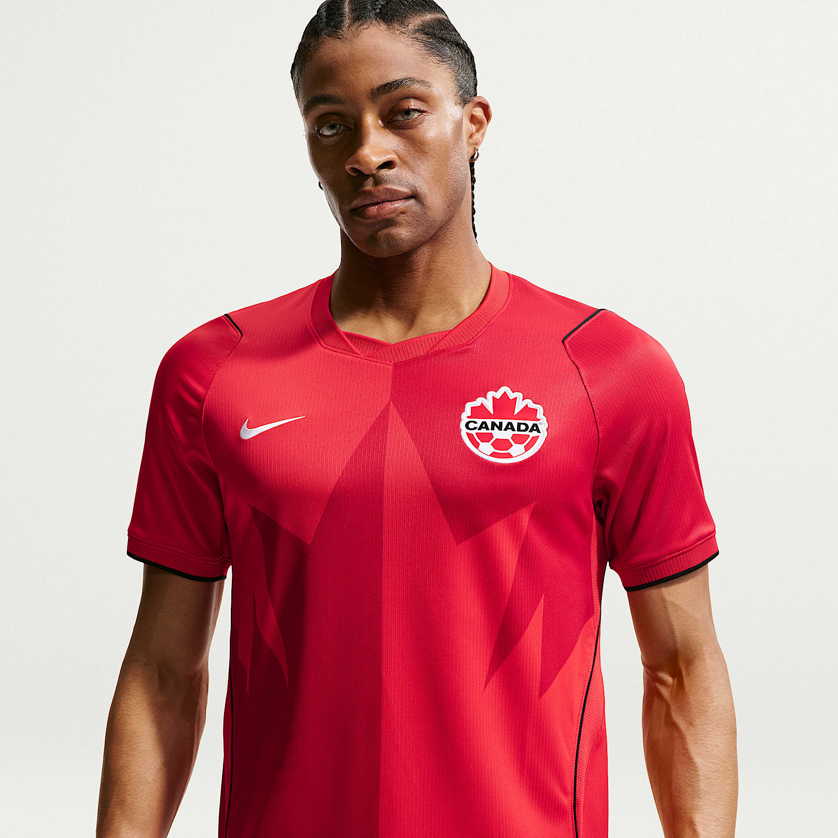 Jersey de futbol Nike Dri-FIT de Canadá local Stadium para hombre