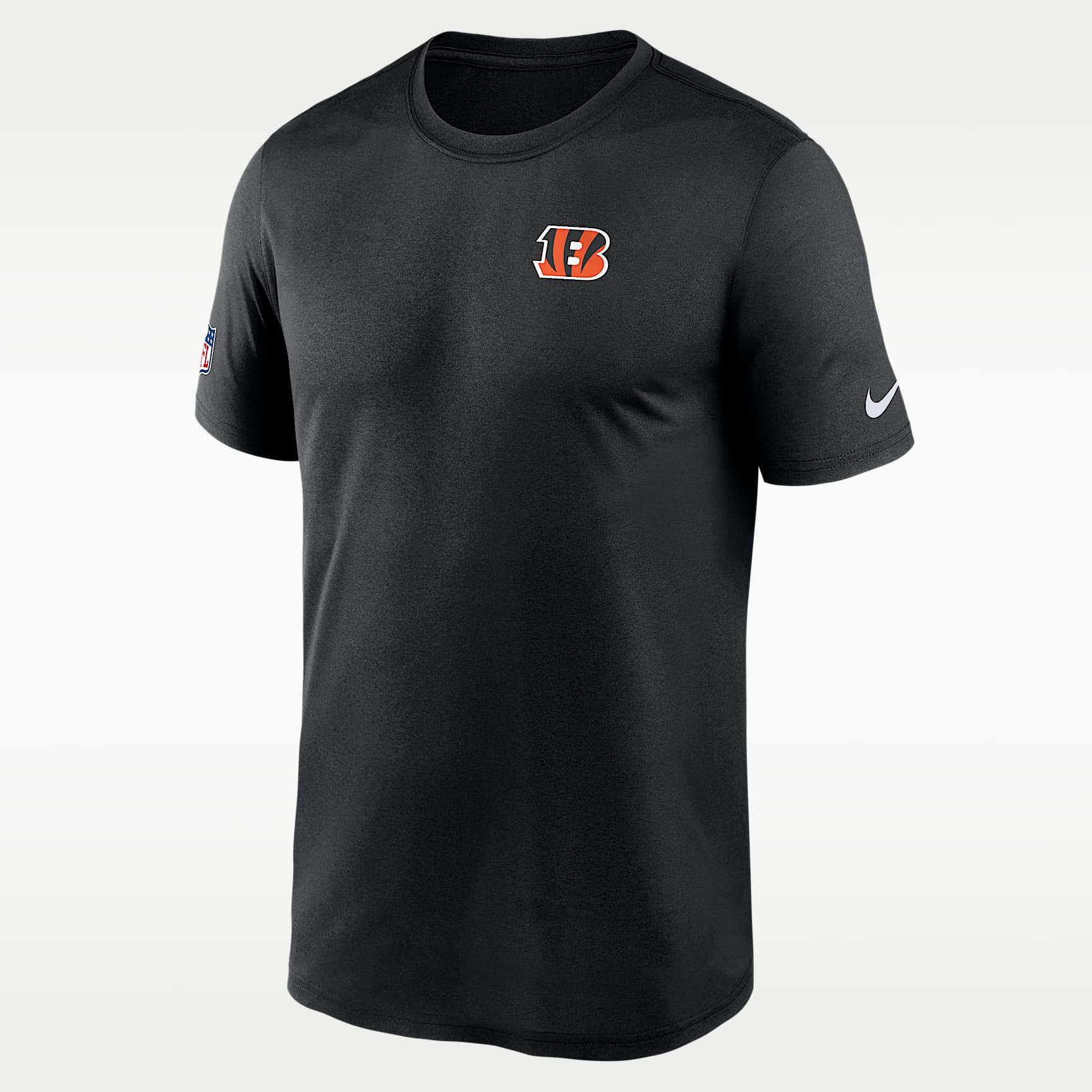 Cincinnati Bengals Legend Small Logo Men's Nike Dri-FIT NFL T-Shirt
