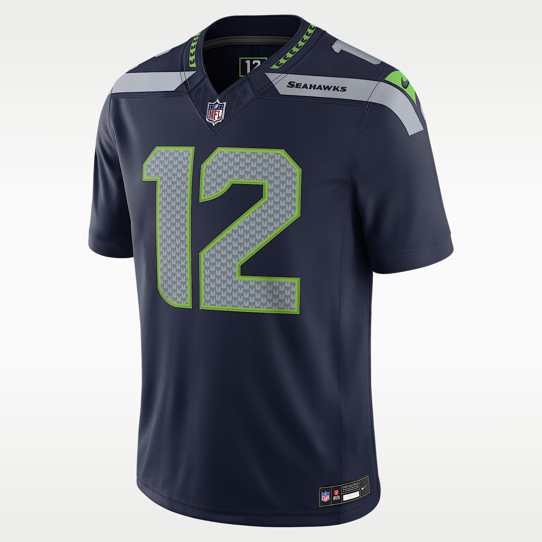 12s Seattle Seahawks Men's Nike Dri-FIT NFL Stitched Limited Jersey