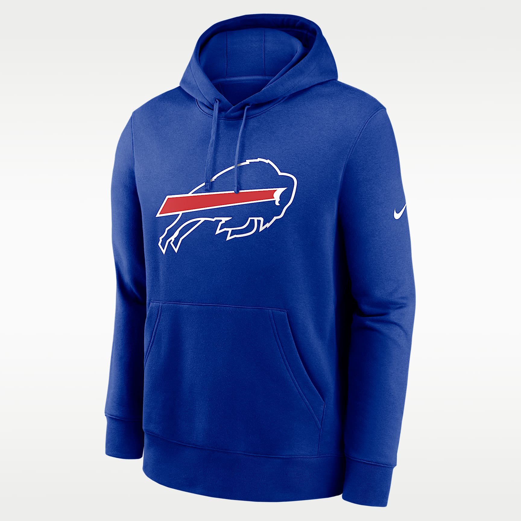 Sudadera con gorro sin cierre Nike de la NFL para hombre Buffalo Bills
