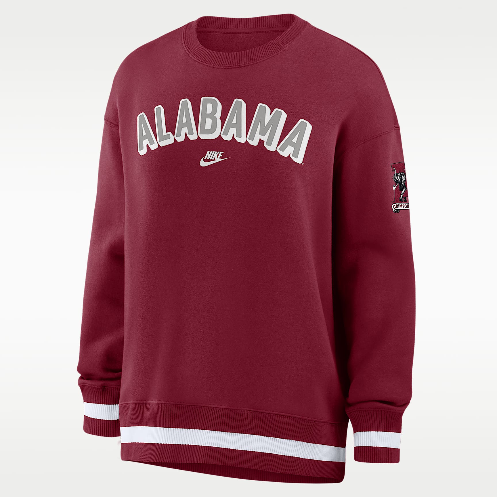 Alabama Legacy Phoenix Women's Nike College Oversized Pullover Crew