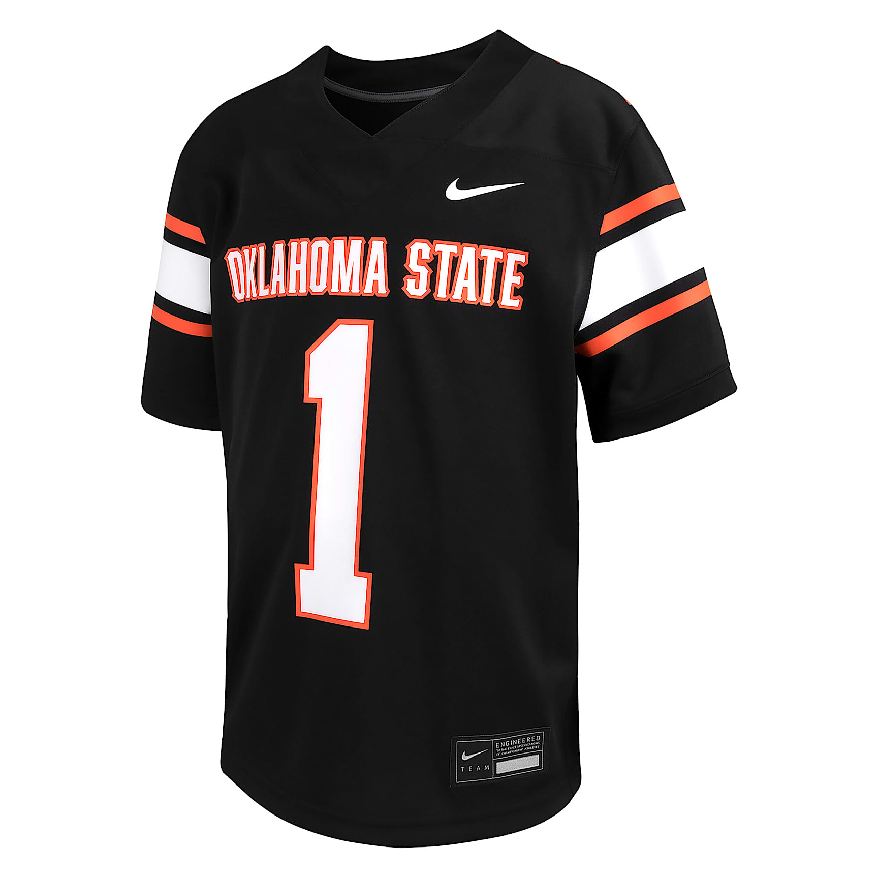 Jersey universitario Nike Dri-FIT Game para niños talla grande Oklahoma State