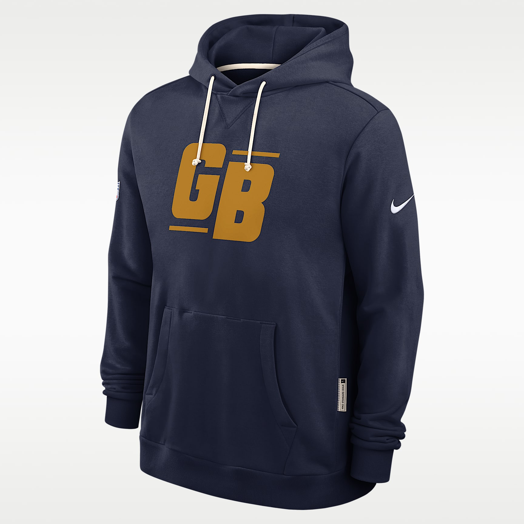 Green Bay Packers Alt Offensive Set Play Sideline Men's Nike Dri-FIT NFL Pullover Hoodie