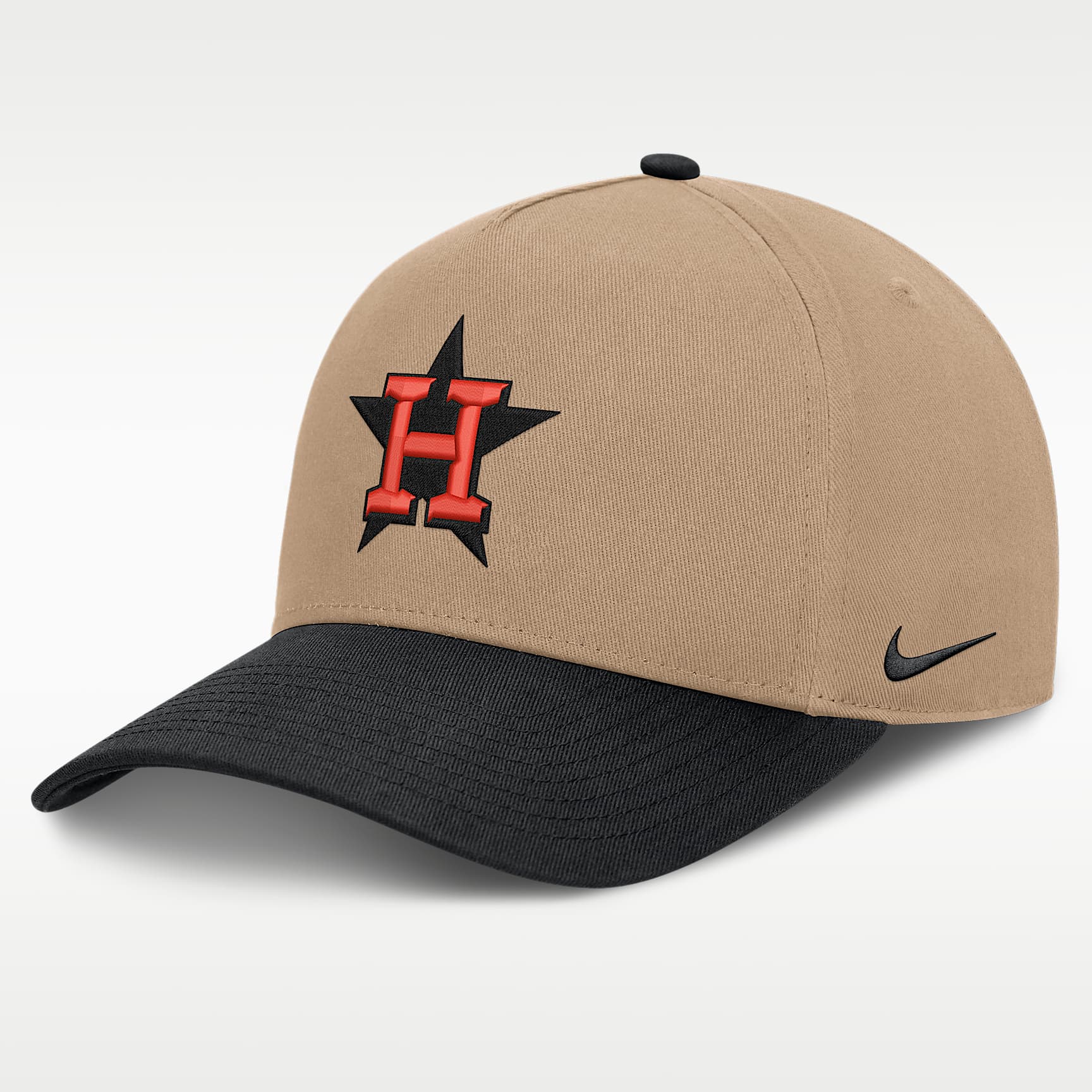 Houston Astros Rise Men's Nike MLB A-Frame Trucker Adjustable Hat