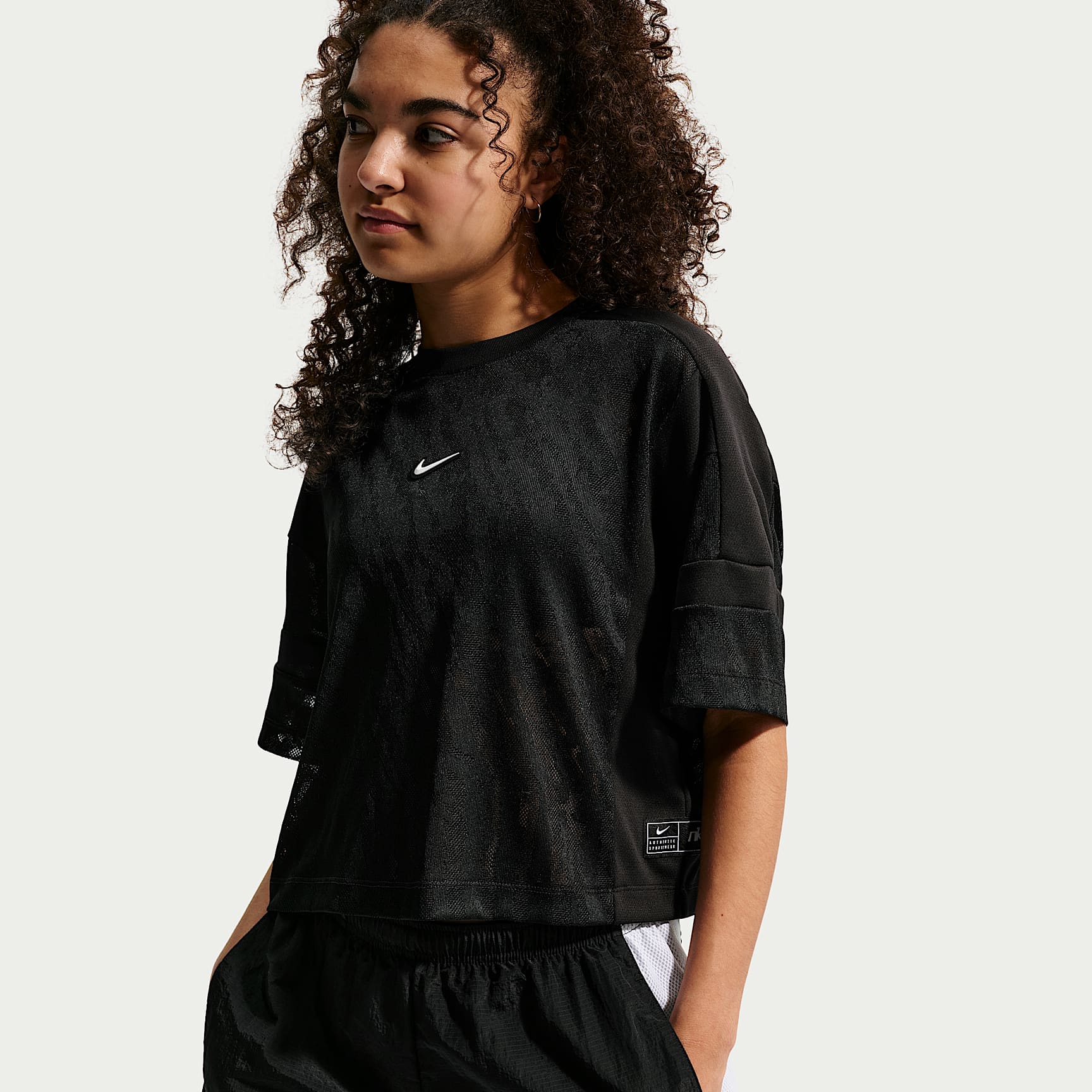 Top da danza in mesh Nike Sportswear - Ragazza