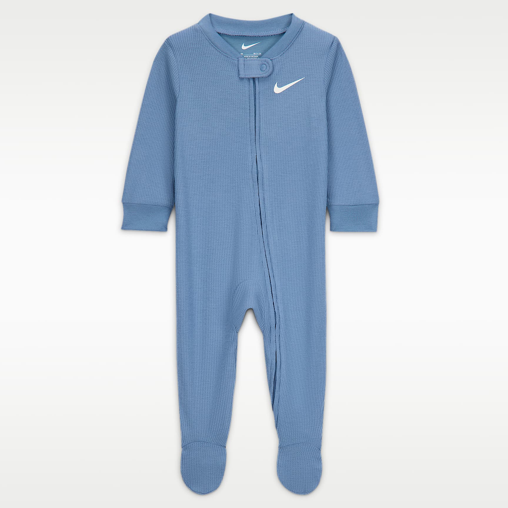 Nike Baby Viscose Waffle Knit Footed Coverall