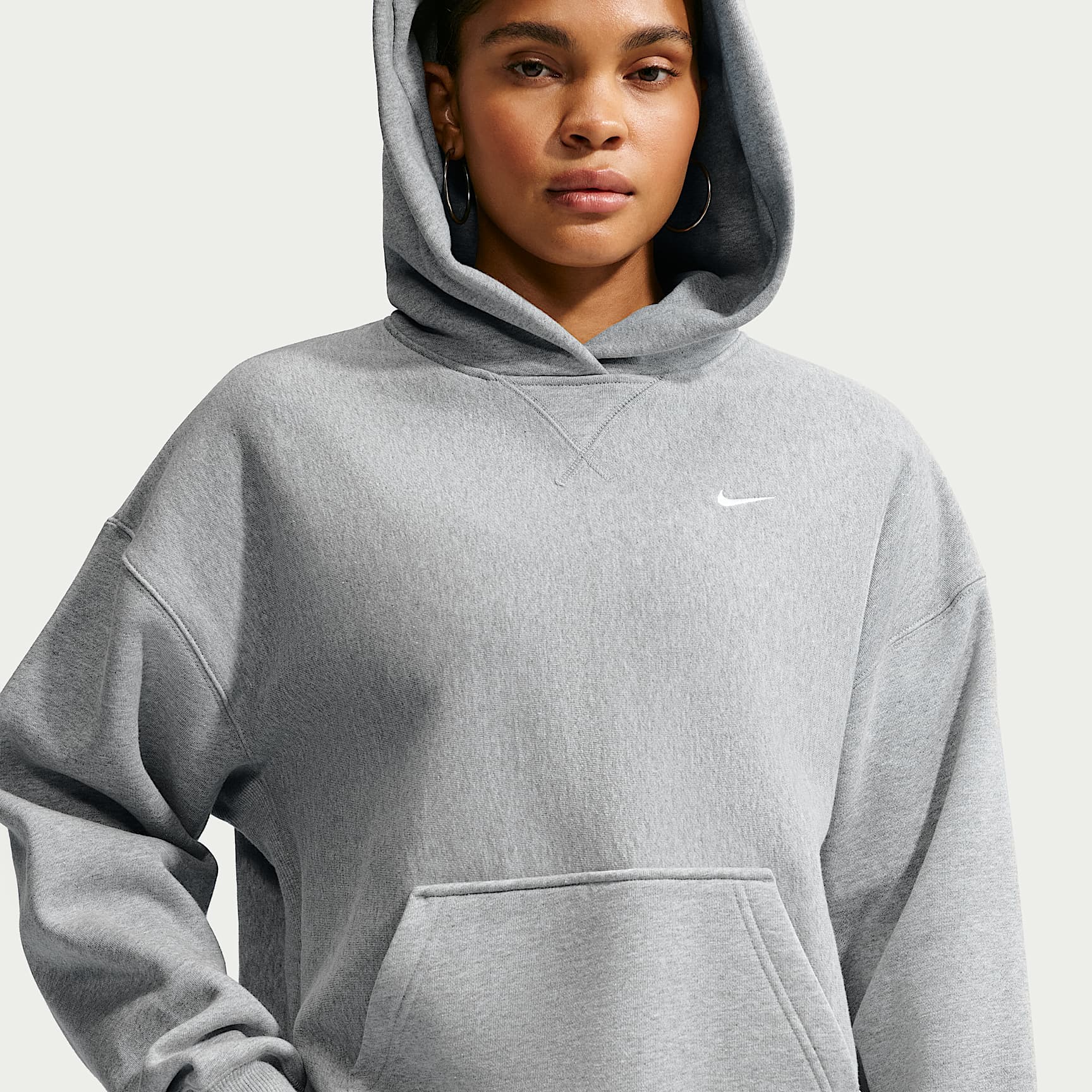 Nike Studio Fleece Heavyweight Women's Oversized Pullover Hoodie