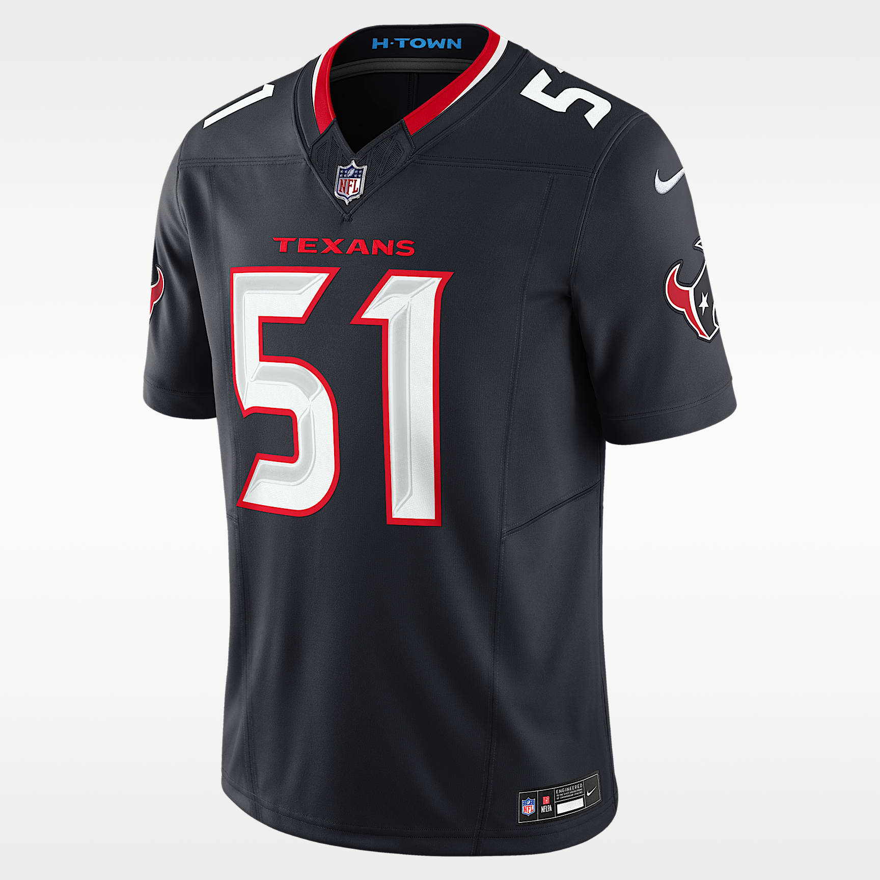 Jersey de fútbol americano Nike Dri-FIT de la NFL Limited para hombre Will Anderson Jr. Houston Texans