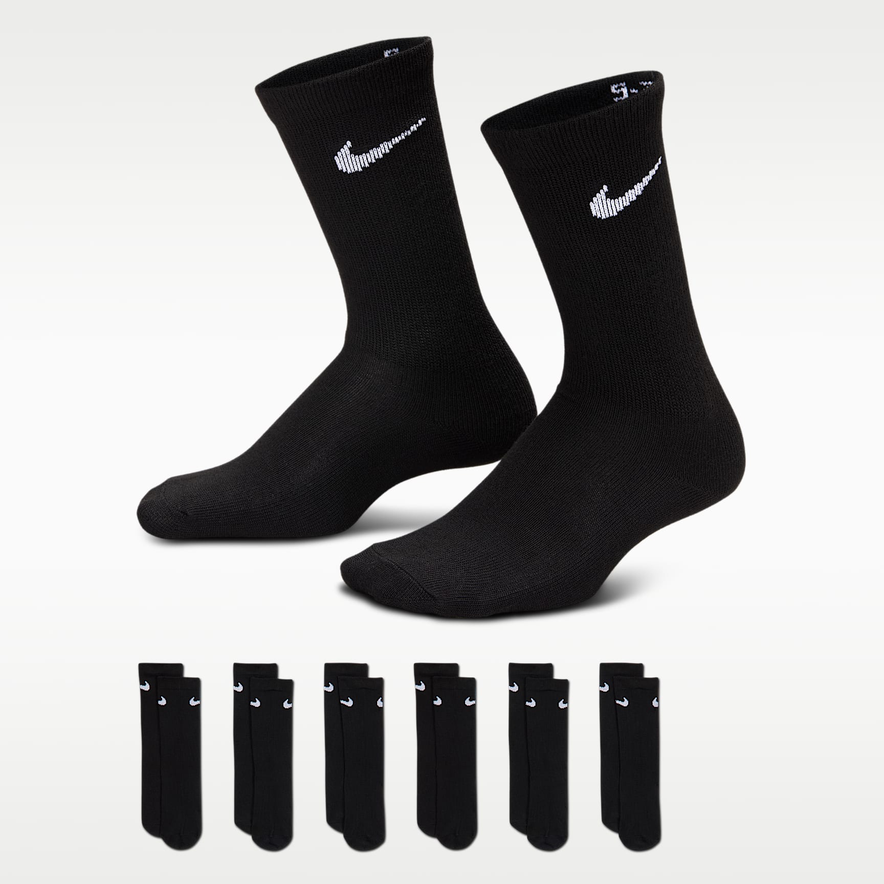 Nike Little Kids Crew Socks (6 Pairs)