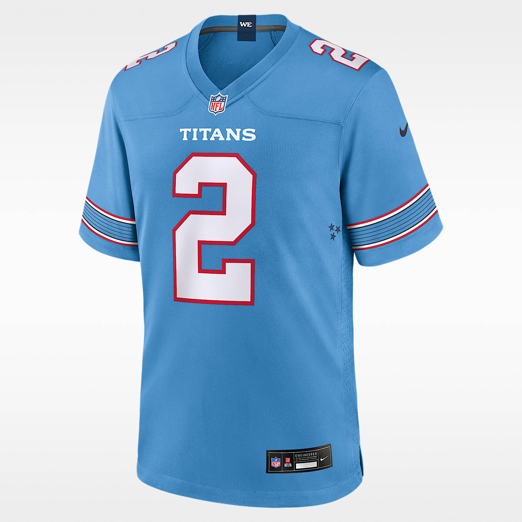 Tyjae Spears Tennessee Titans Men's Nike NFL Game Jersey