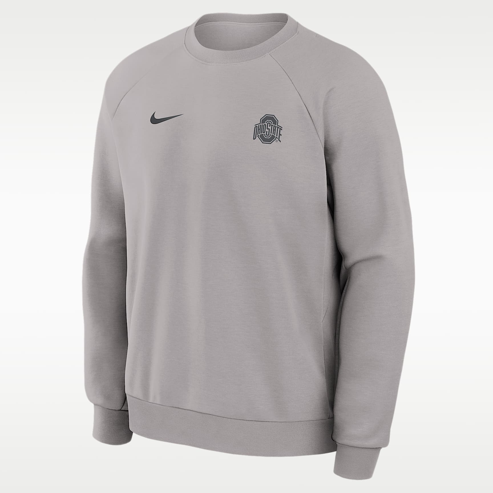 Ohio State Premium Performance Men's Nike Dri-FIT College Pullover Crew