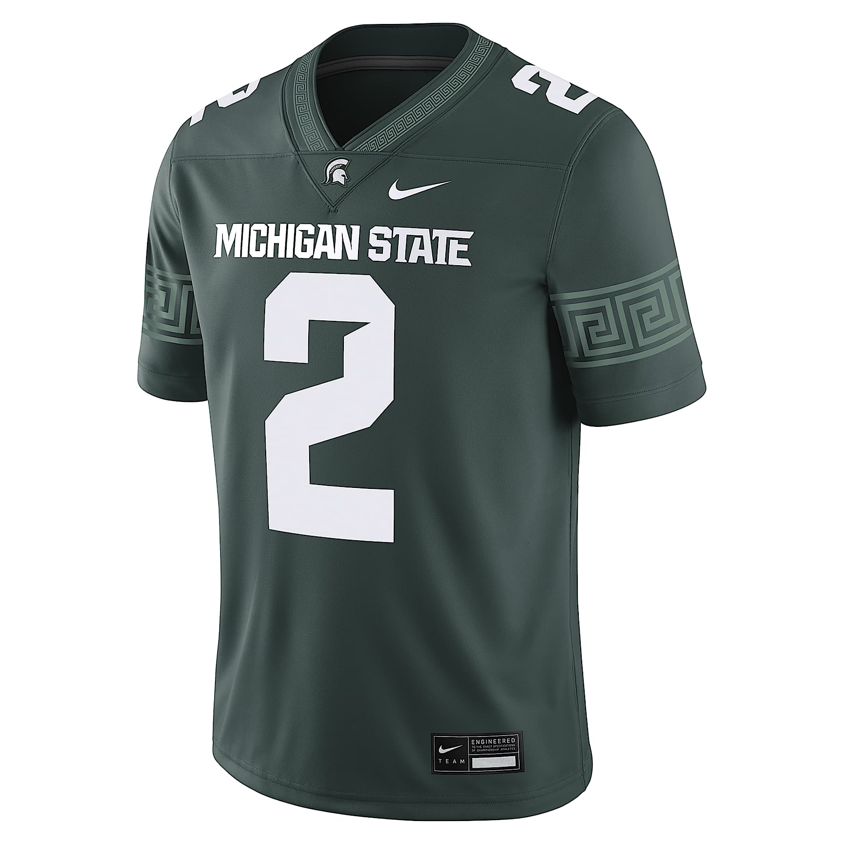 Aidan Chiles Michigan State Men’s Nike Dri-FIT College NIL Game Jersey
