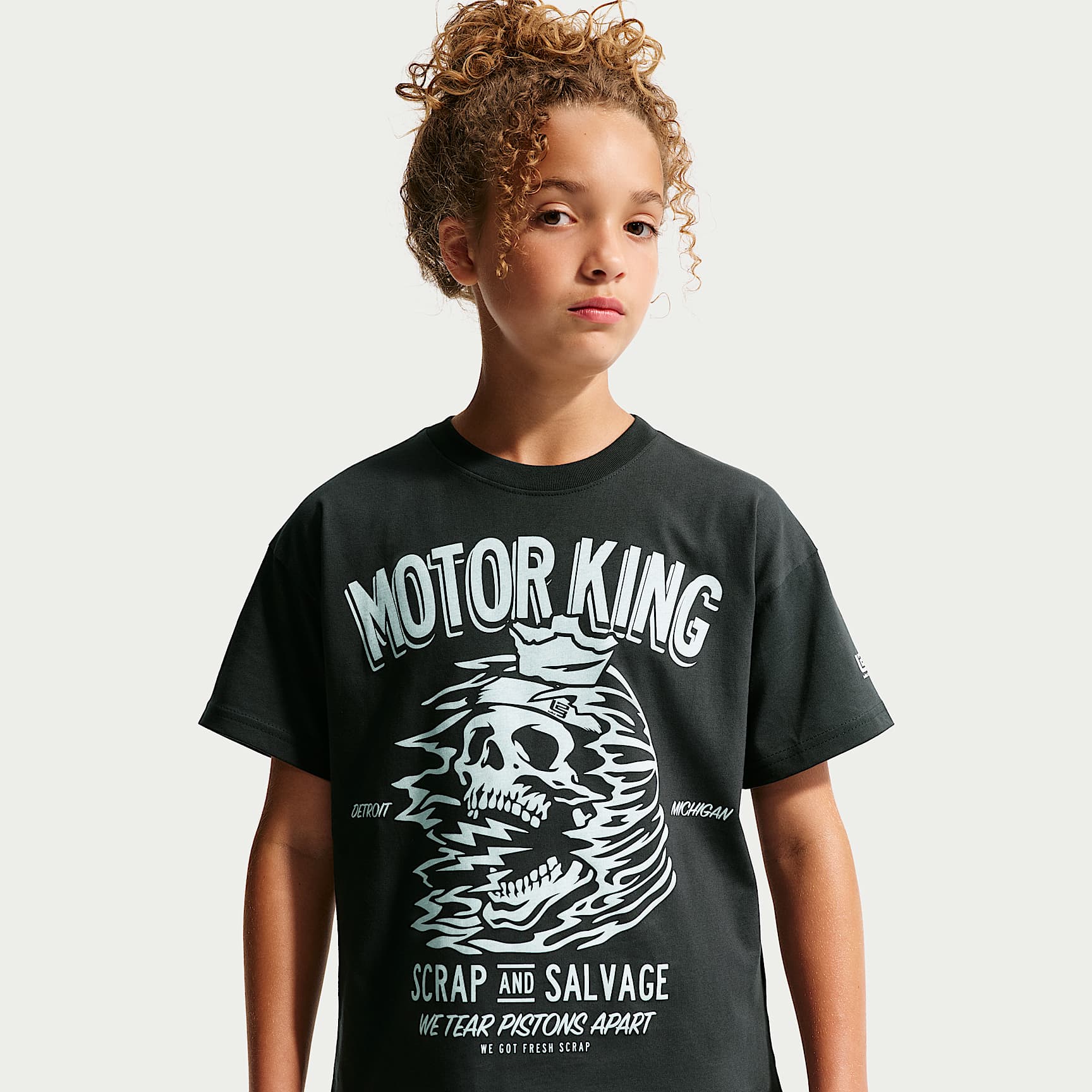 LeBron "Motor King" Nike Kids' Fitness T-Shirt