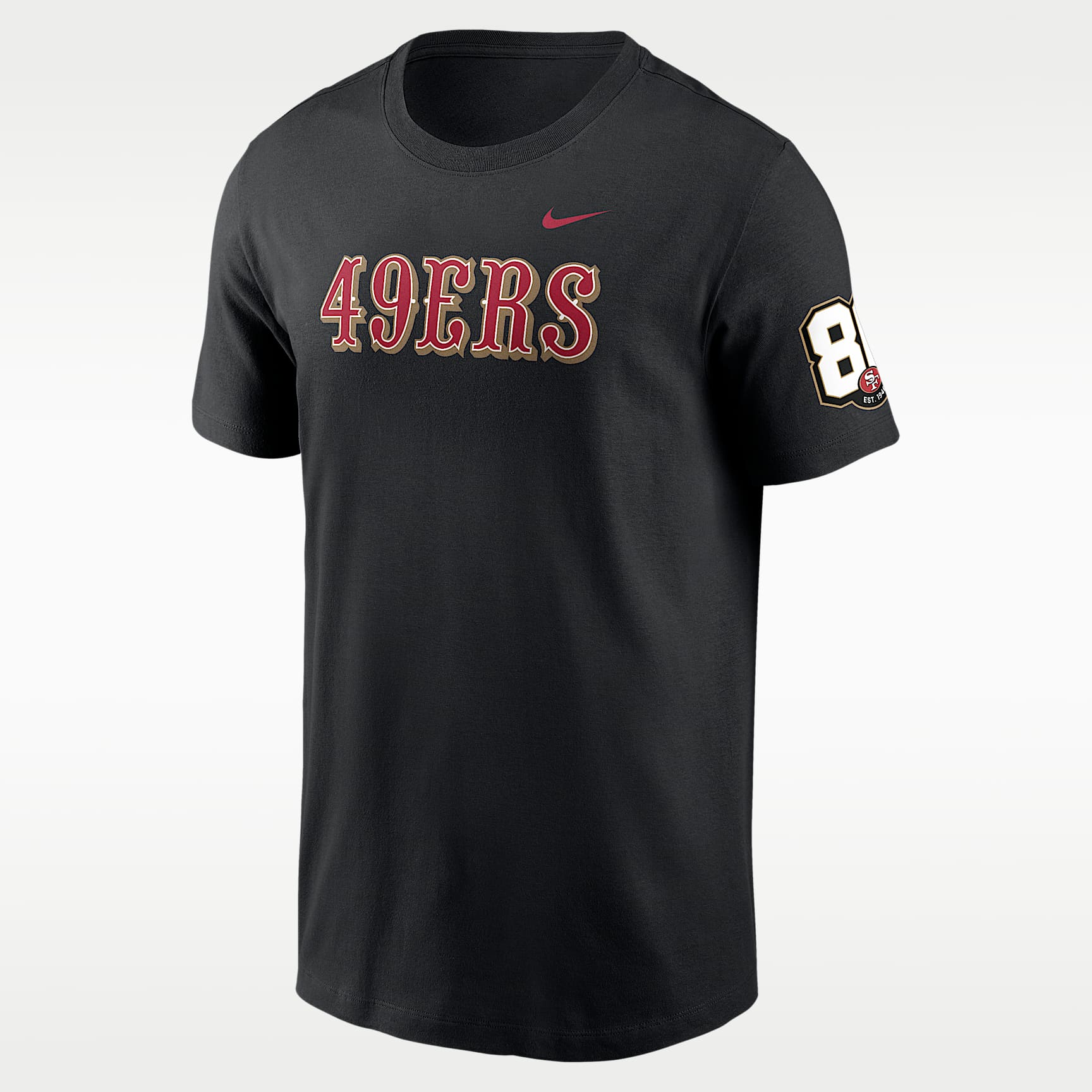 San Francisco 49ers 80th Anniversary Goal Line Stand Men's Nike NFL T-Shirt