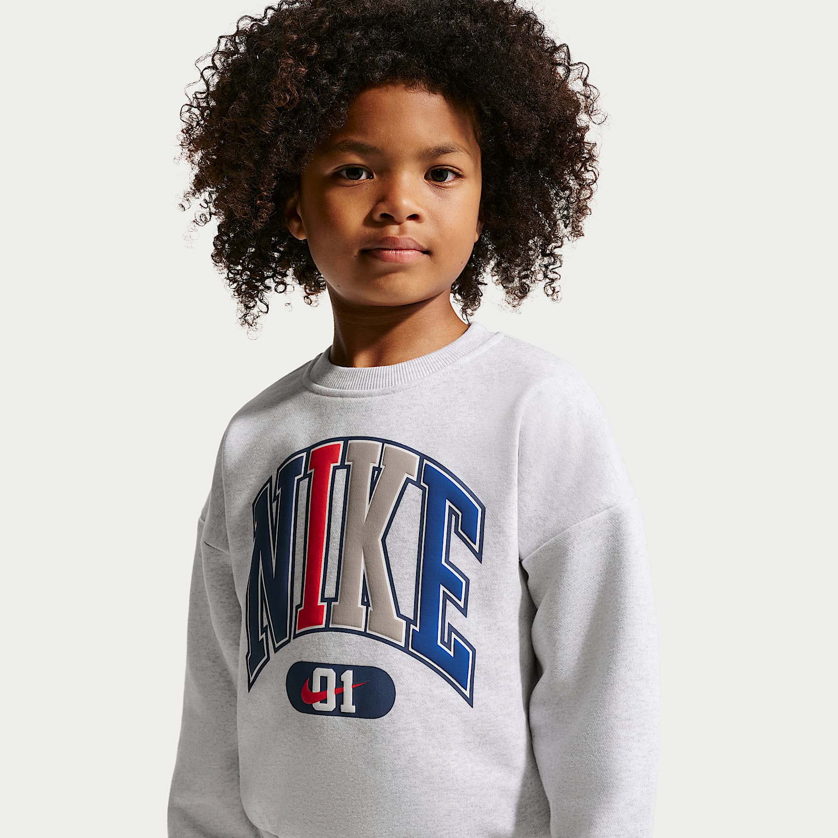Nike Sportswear Little Kids' Multisport Fleece Crew