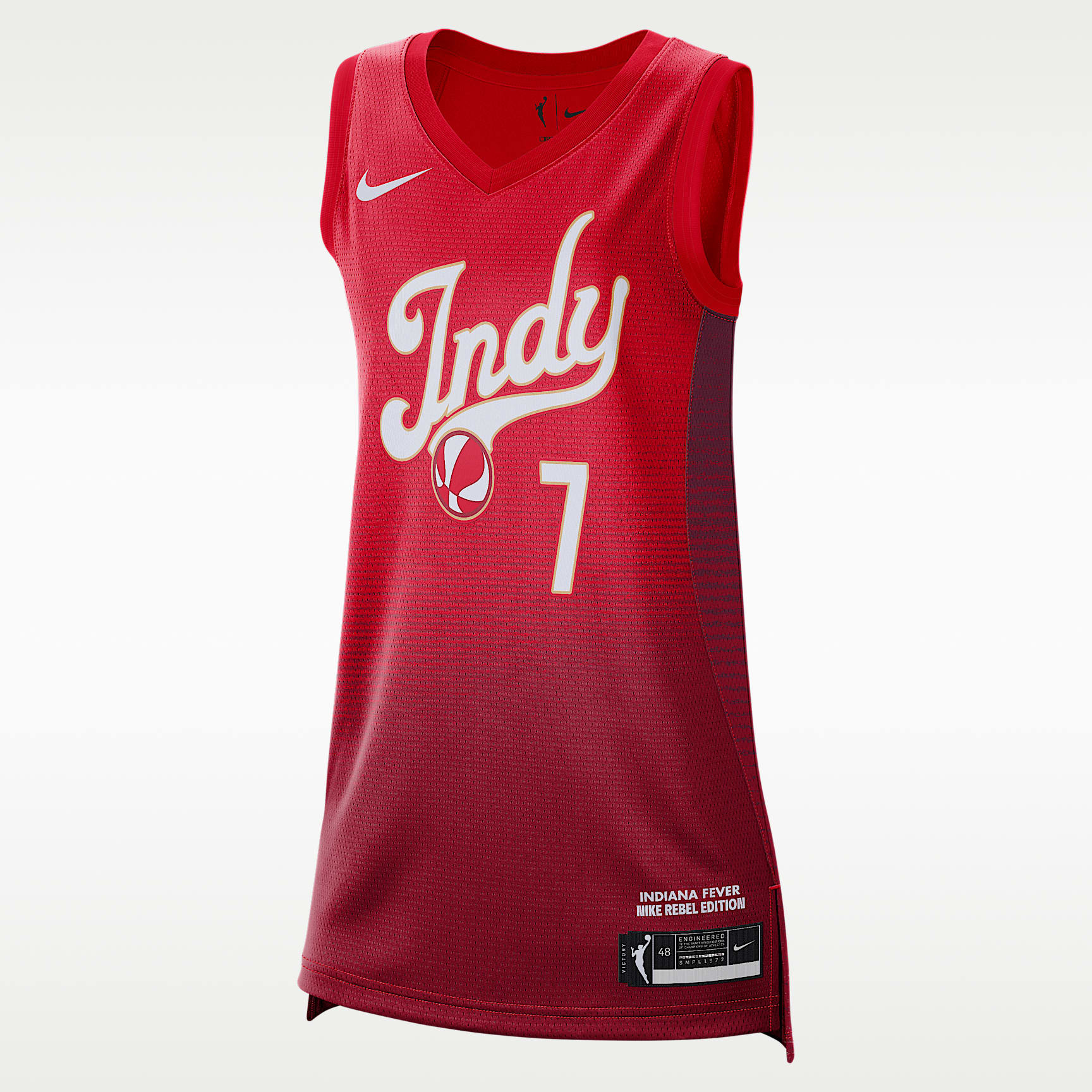 Jersey Nike Dri-FIT de la WNBA Victory Aliyah Boston Indiana Fever