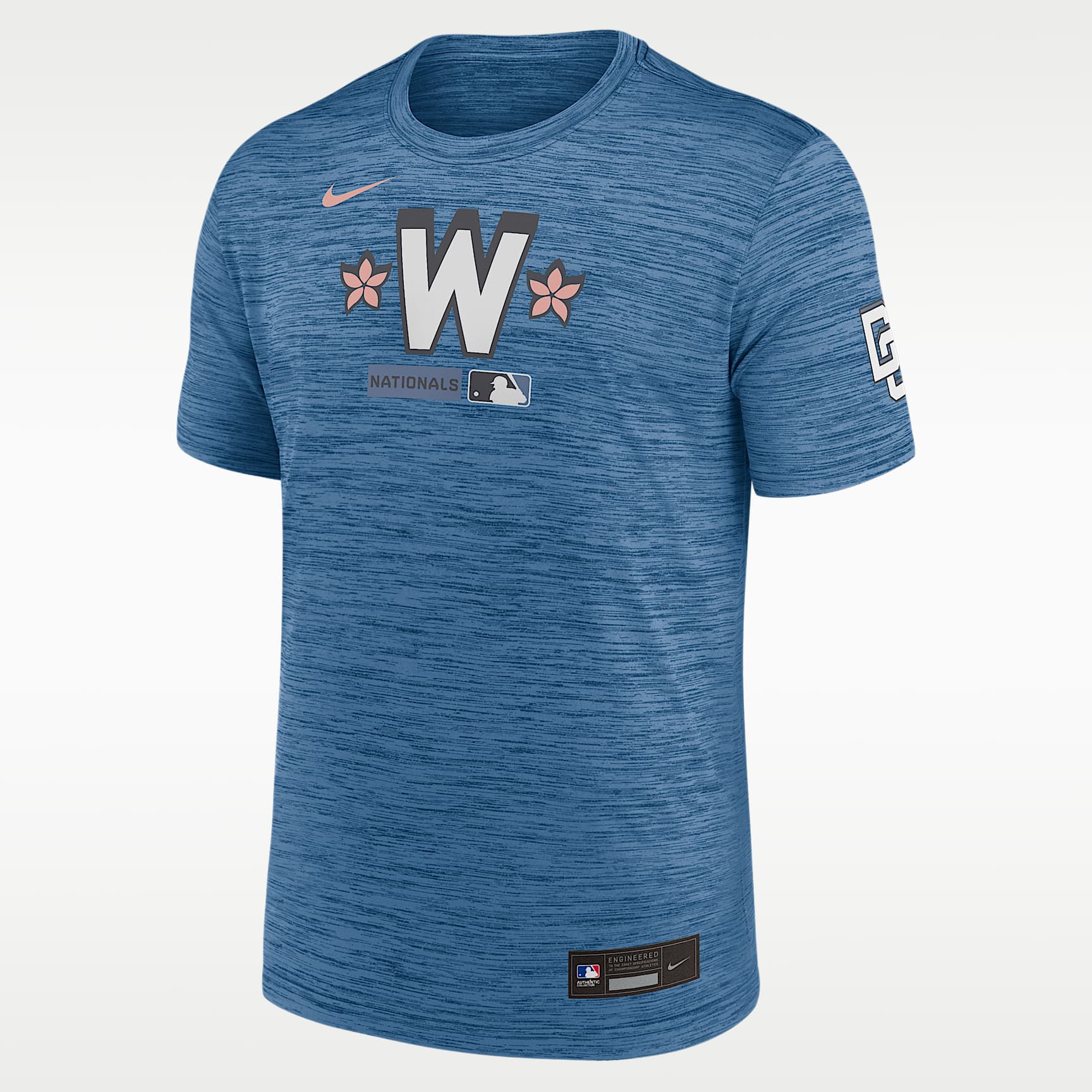 Washington Nationals City Connect Velocity Men's Nike Dri-FIT MLB T-Shirt