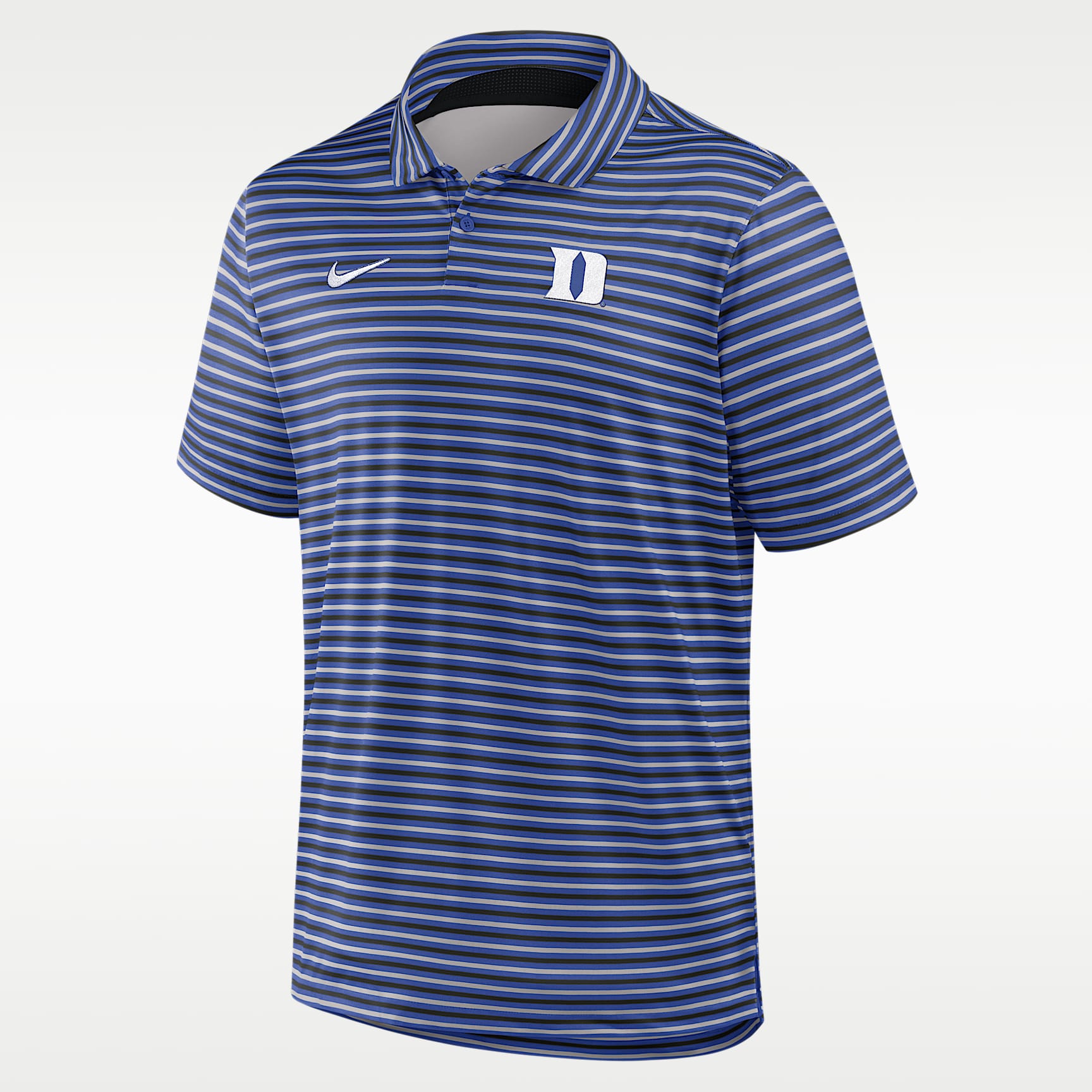 Duke Tour Stripe Men's Nike Dri-FIT College Polo