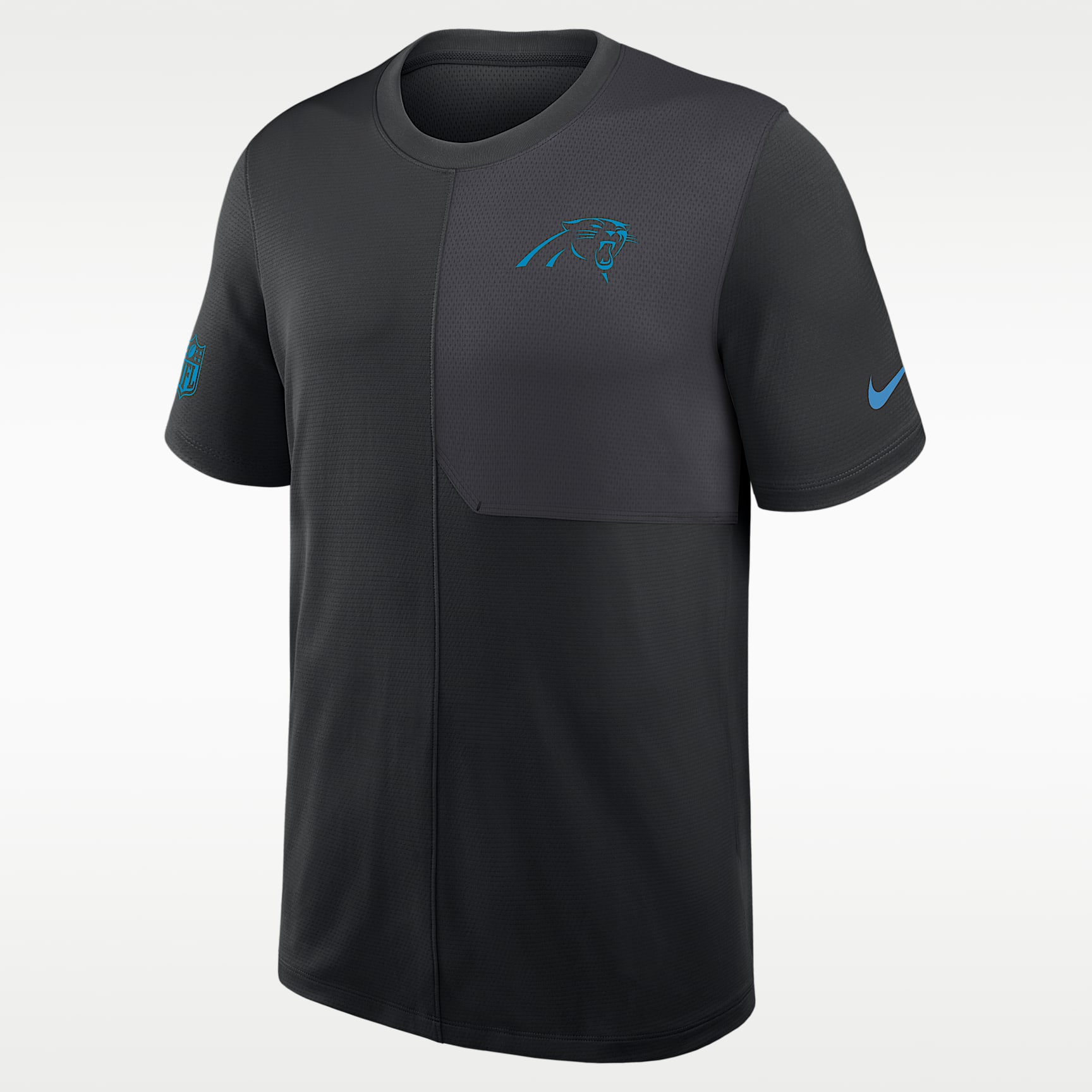Carolina Panthers Sideline Coach Men's Nike Dri-FIT NFL Top