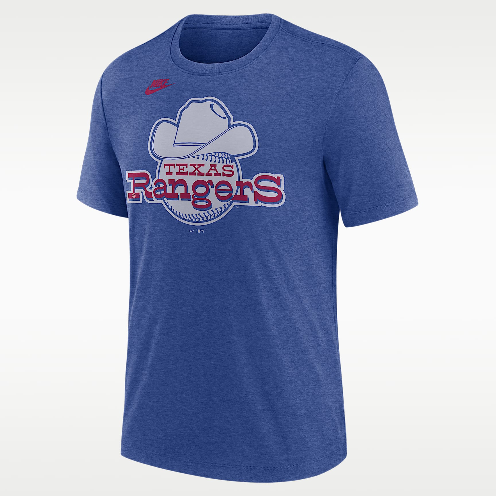 Texas Rangers Cooperstown Logo Men's Nike MLB T-Shirt