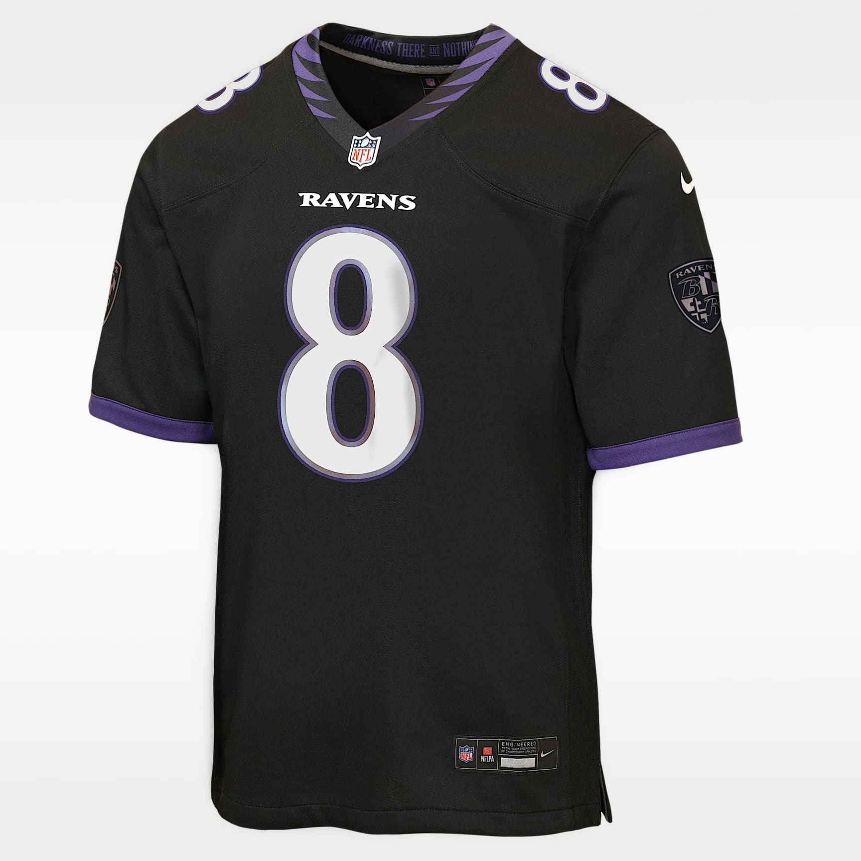 Lamar Jackson Baltimore Ravens Big Kids' Game Jersey